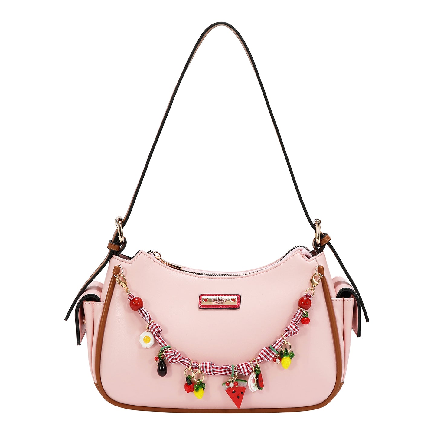 PLAYFUL CHARM SHOULDER BAG -  NK13149 WHITE / PINK / LAVENDER / BLUE