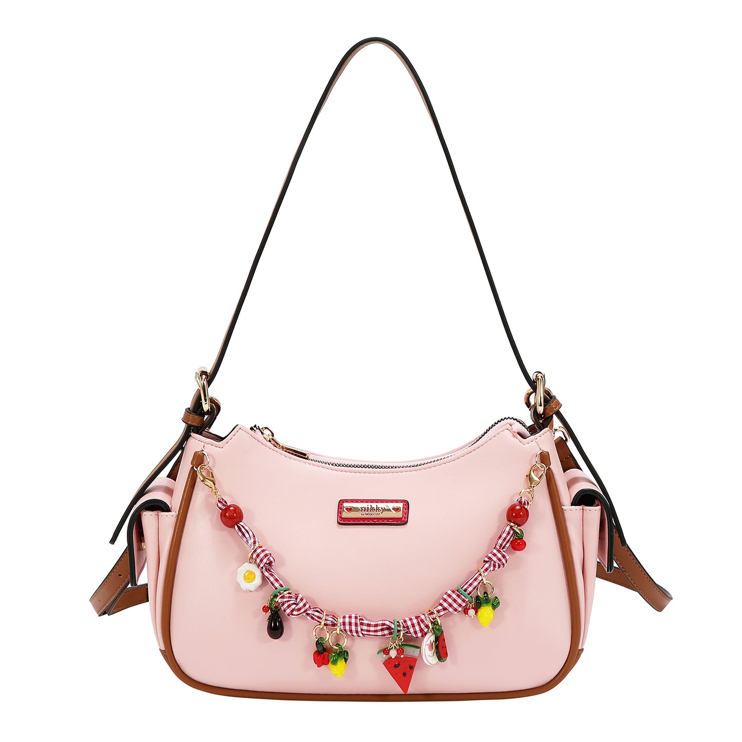 PLAYFUL CHARM SHOULDER BAG -  NK13149 WHITE / PINK / LAVENDER / BLUE
