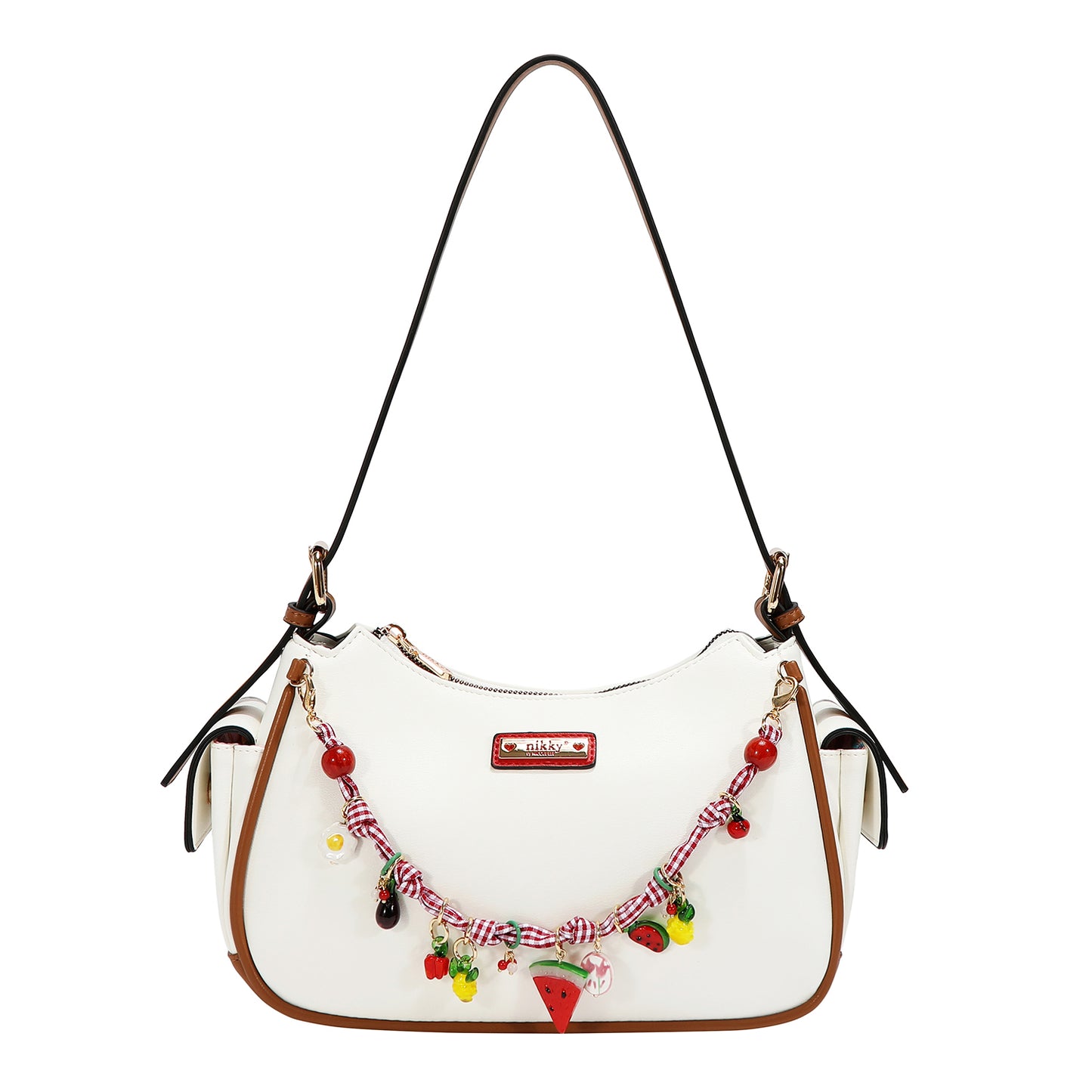 PLAYFUL CHARM SHOULDER BAG -  NK13149 WHITE / PINK / LAVENDER / BLUE