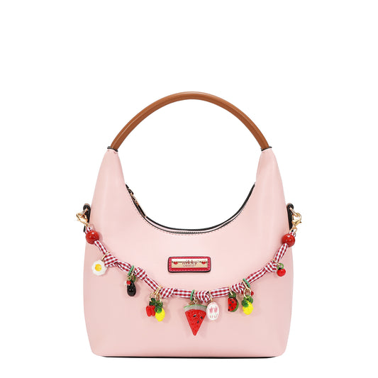 PLAYFUL CHARM HANDBAG - NK13150 PINK / LAVENDER / BLUE / WHITE