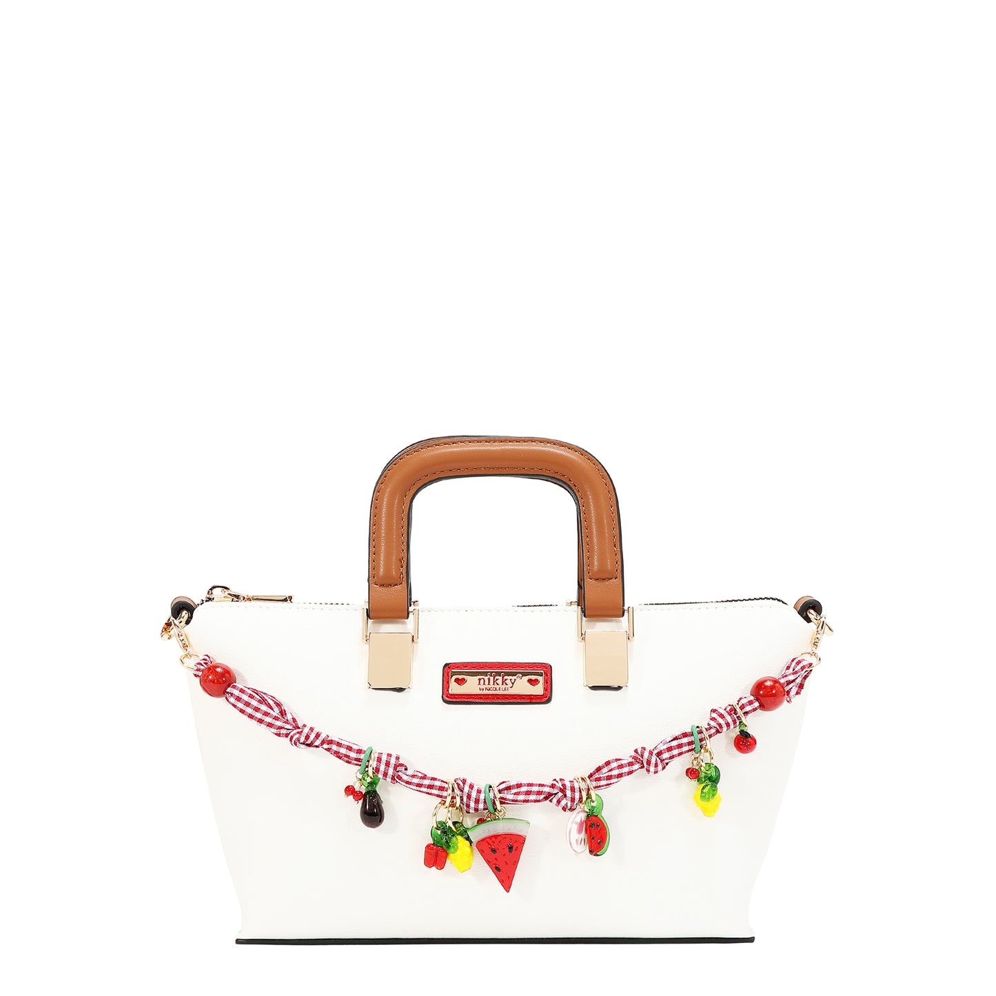 PLAYFUL CHARM SMALL TOTE BAG - NK13151 BLUE / LAVENDER / WHITE / PINK