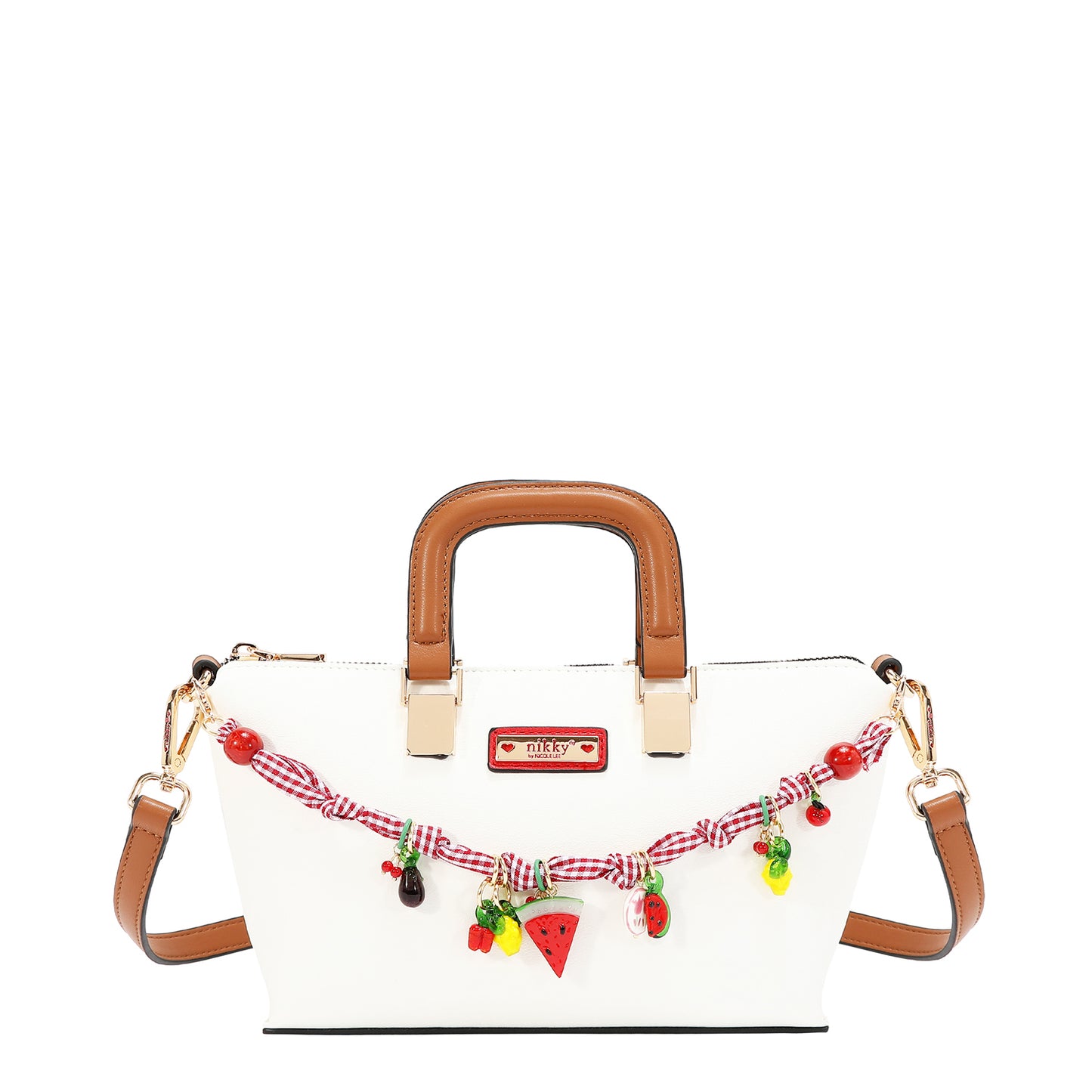 PLAYFUL CHARM SMALL TOTE BAG - NK13151 BLUE / LAVENDER / WHITE / PINK