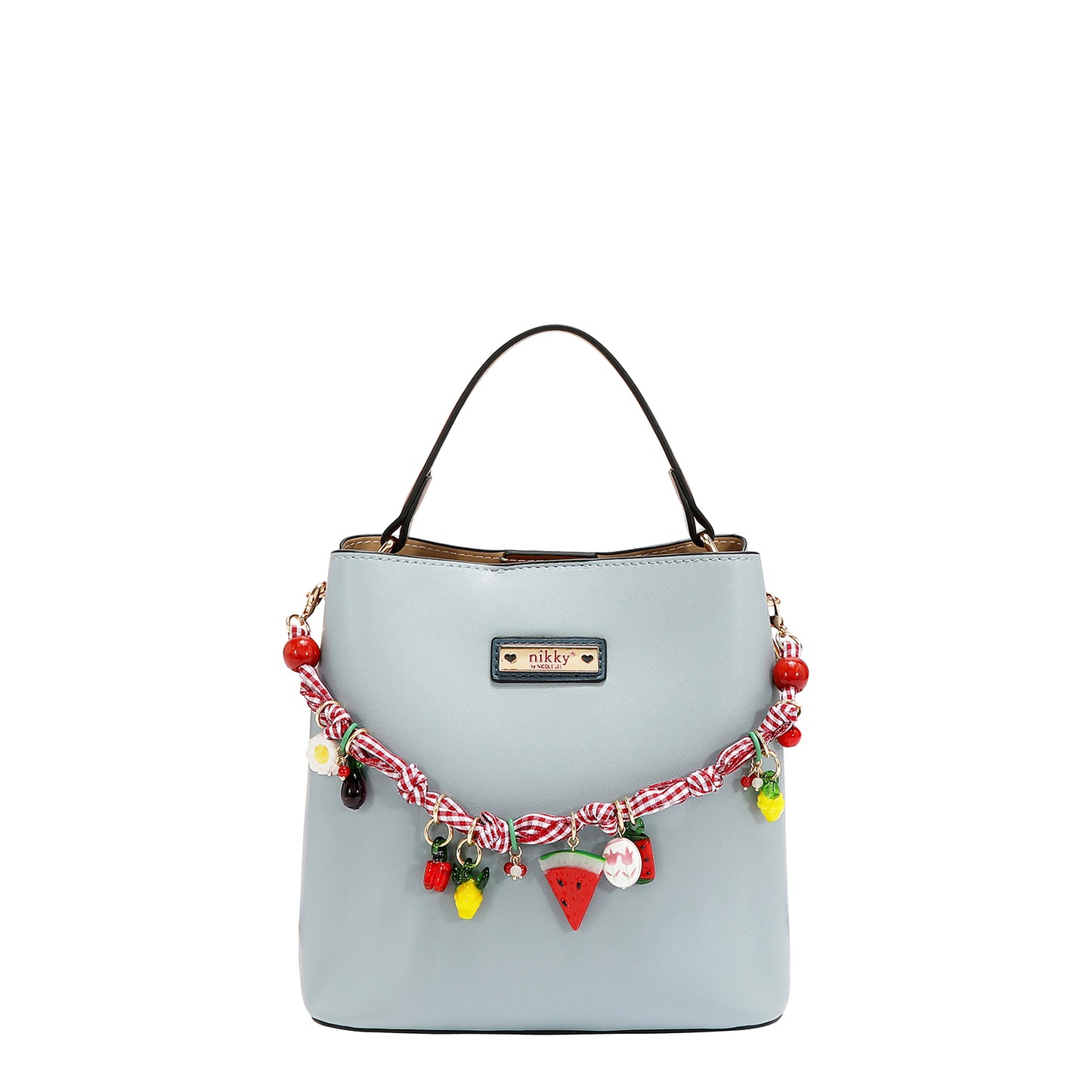 PLAYFUL CHARM SMALL BUCKET - NK13152 LAVENDER / PINK / BLUE / WHITE
