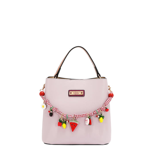 PLAYFUL CHARM SMALL BUCKET - NK13152 LAVENDER / PINK / BLUE / WHITE