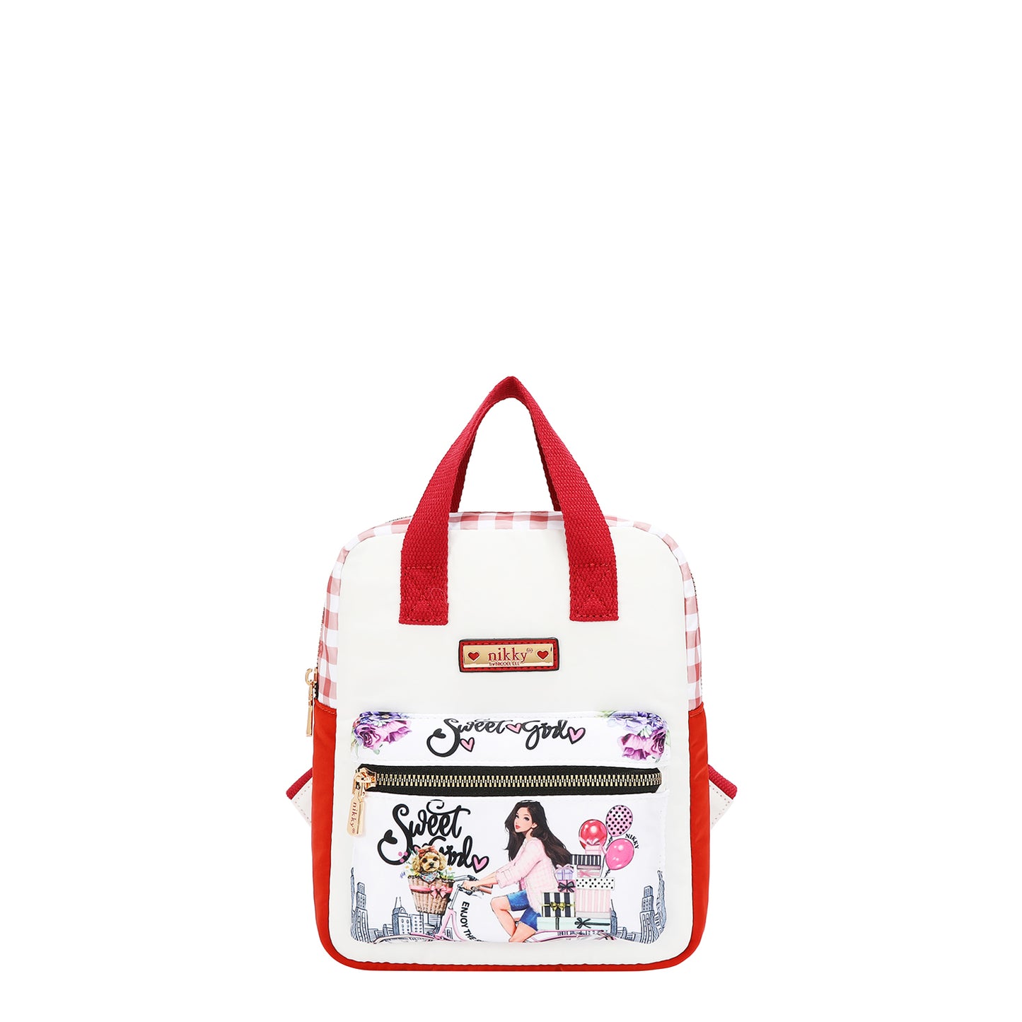 3 PC GIFT SET (SMALL BACKPACK, CROSSBODY AND BEAR CHARM) - NK13170 SWEET GIRL