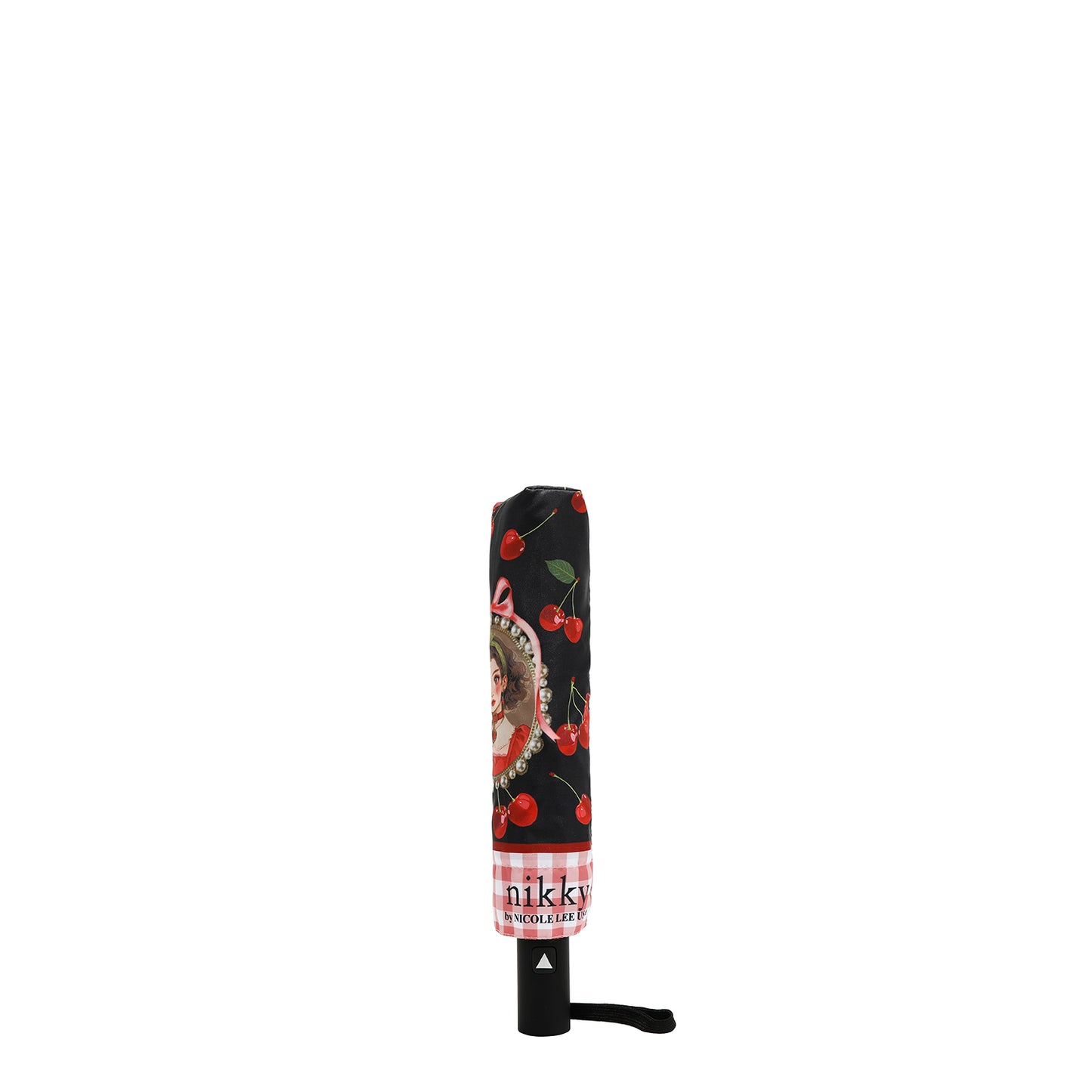 NIKKY TRAVEL UMBRELLA - NK20302 CHERRY LIPS BLACK / SWEET GIRL / EIFFEL DREAMS  /  FAIRY TALE