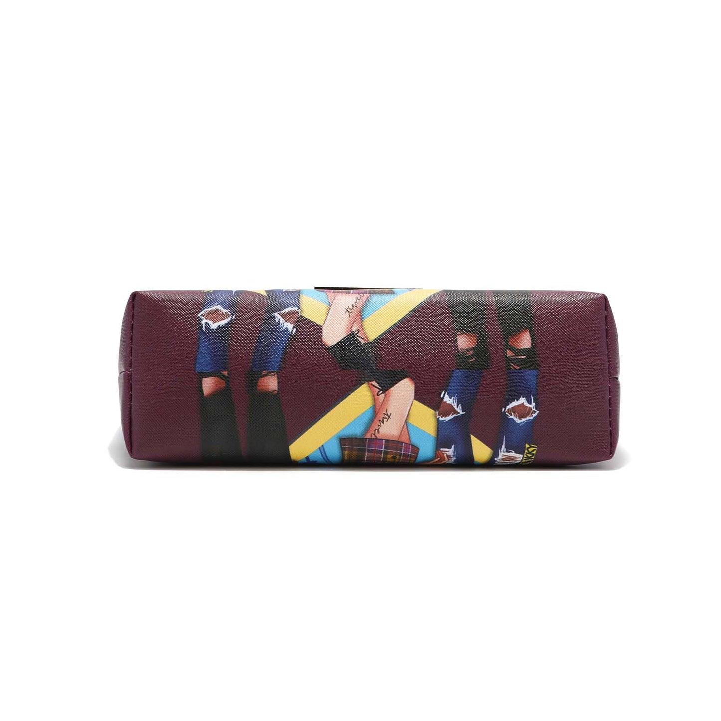 NIKKY LARGE COSMETIC POUCH - NK20344L CHERRY LIPS BLACK / OPO GENERATION
