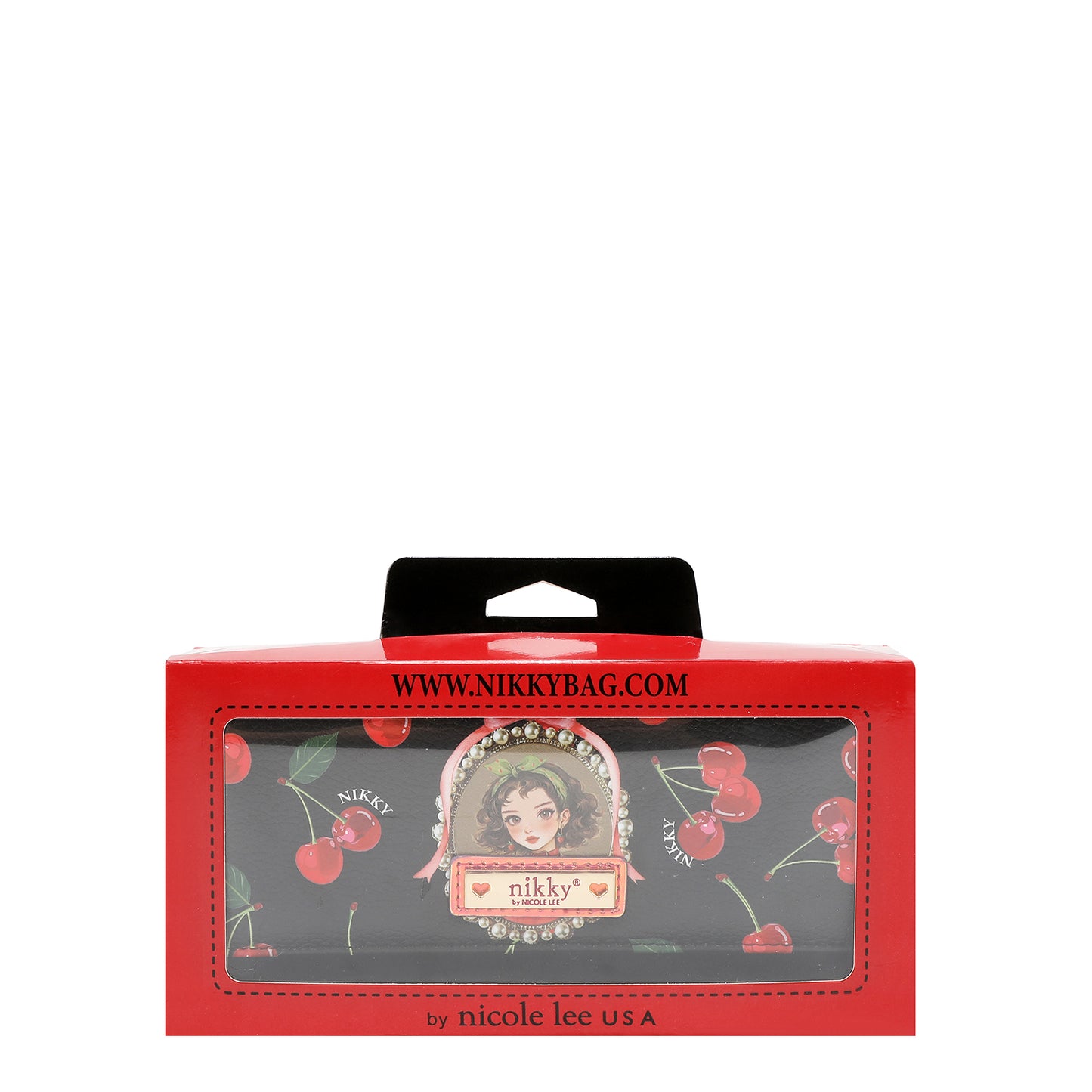 NIKKY TRIFOLD WALLET V.2 - NK20375 CHERRY LIPS BLACK /SWEET GIRL / ESSENCE OF YOU / MEANT TO LOVE YOU / FAIRY TALE / NOSTALGIA