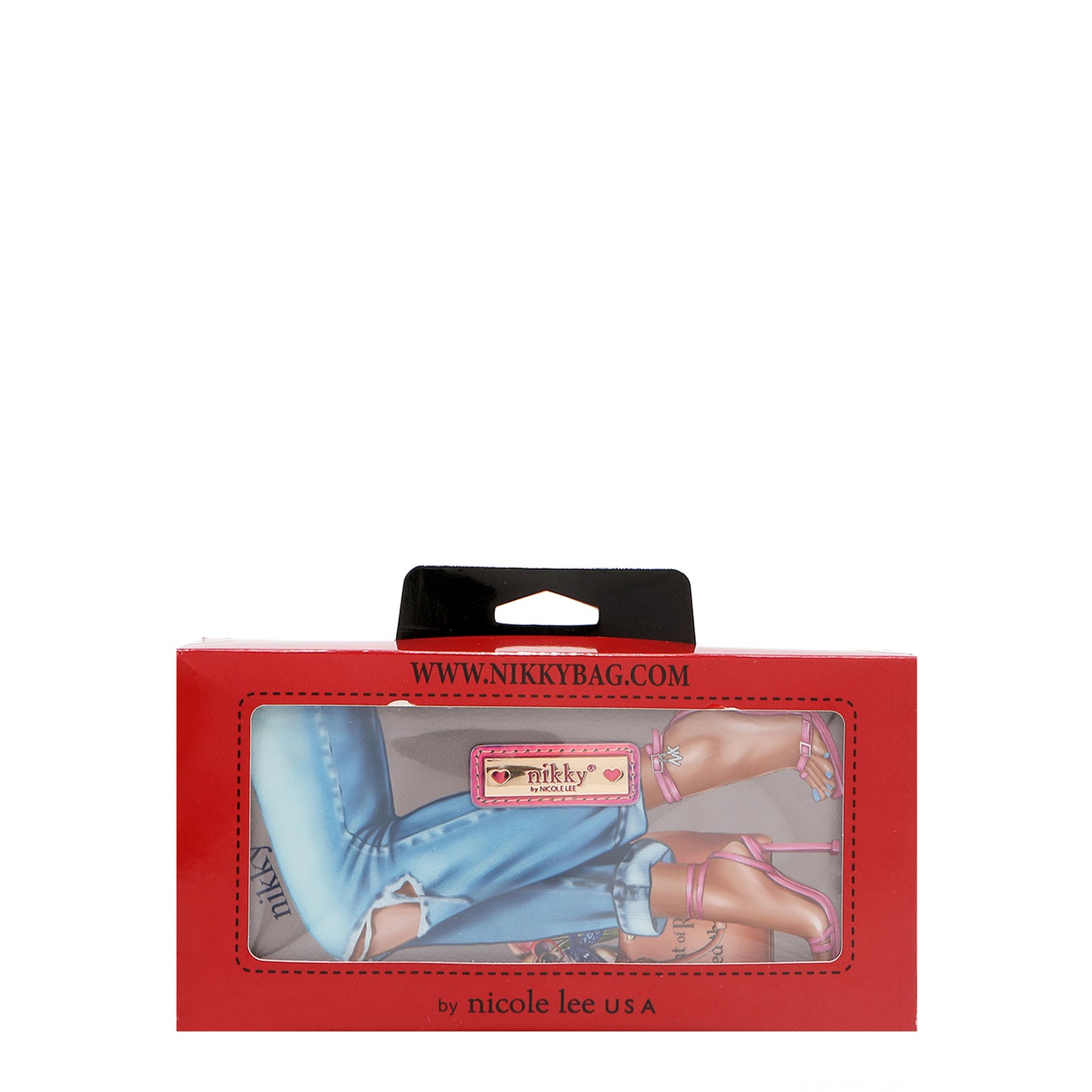 NIKKY DOUBLE ZIPPER WALLET V.2 - NK20376 ESSENCE OF YOU / EIFFEL DREAMS / MEANT TO LOVEYOU /  FAIRY TALE /  NOSTALGIA
