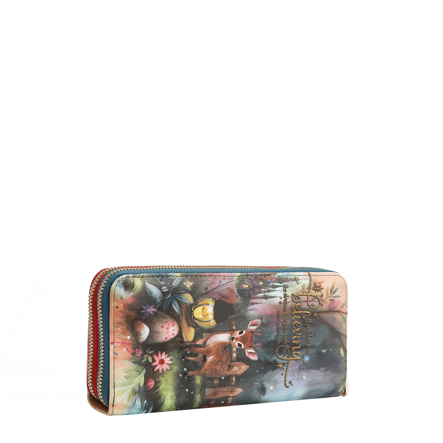 NIKKY DOUBLE ZIPPER WALLET V.2 - NK20376 ESSENCE OF YOU / EIFFEL DREAMS / MEANT TO LOVEYOU /  FAIRY TALE /  NOSTALGIA