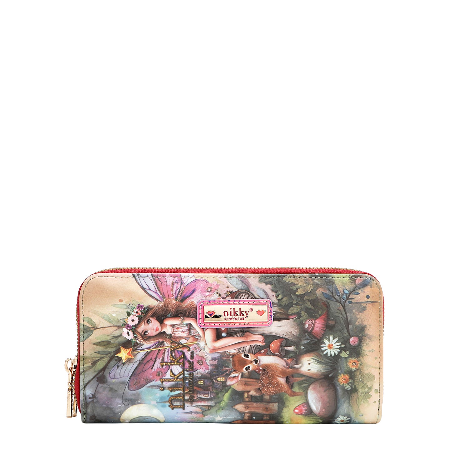 NIKKY DOUBLE ZIPPER WALLET V.2 - NK20376 ESSENCE OF YOU / EIFFEL DREAMS / MEANT TO LOVEYOU /  FAIRY TALE /  NOSTALGIA