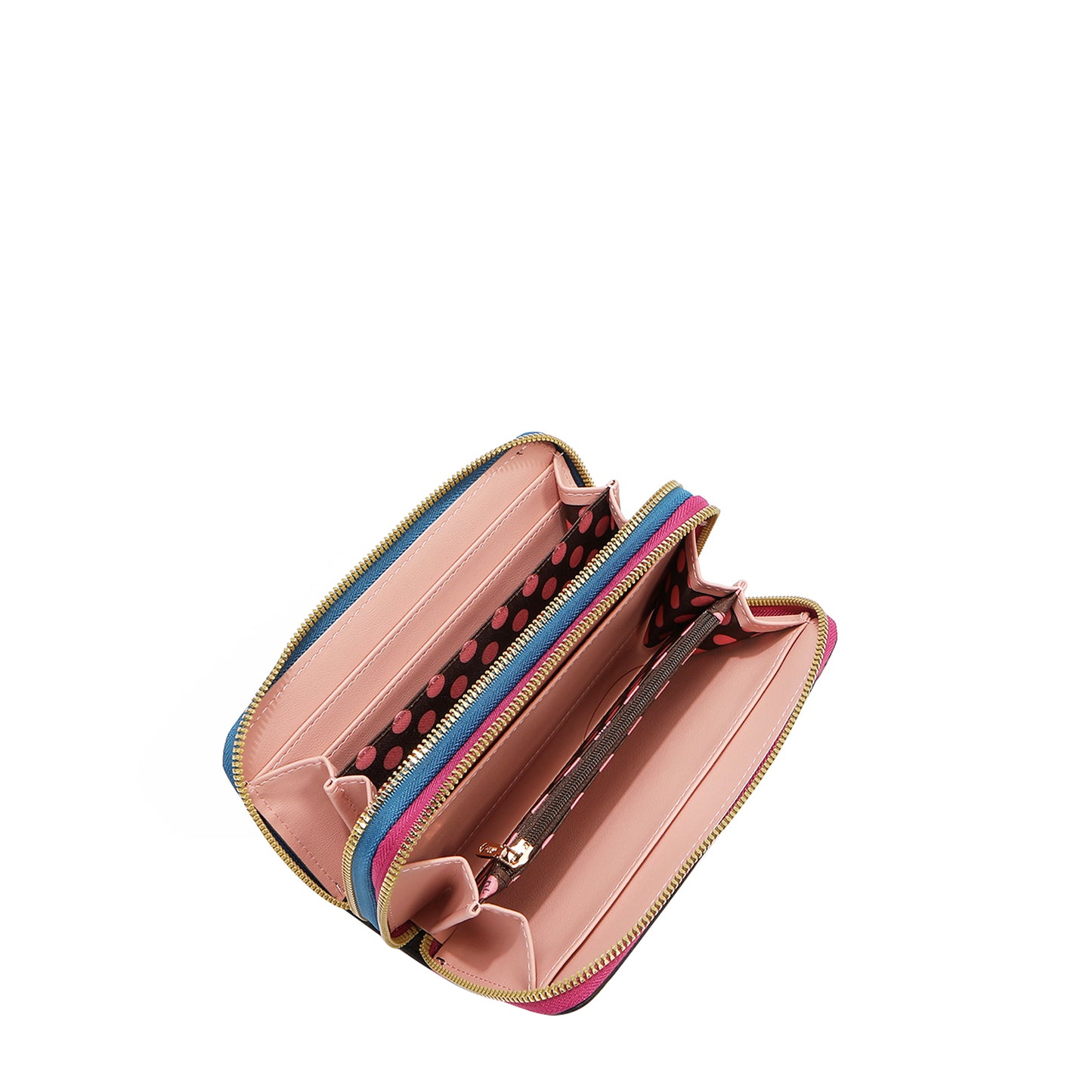 NIKKY DOUBLE ZIPPER WALLET V.2 - NK20376 ESSENCE OF YOU / EIFFEL DREAMS / MEANT TO LOVEYOU /  FAIRY TALE /  NOSTALGIA