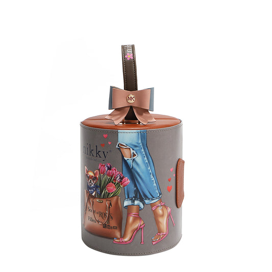 NIKKY JEWELRY ORGANIZER BOX - NK24007 ESSENCE OF YOU / EIFFEL DREAMS / MEANT TO LOVE YOU / FAIRY TALE /  NOSTALGIA /  I LIVE TO TRAVEL / TRIO / / VEST BUDDIES /  URBAN COFFEE DREAM