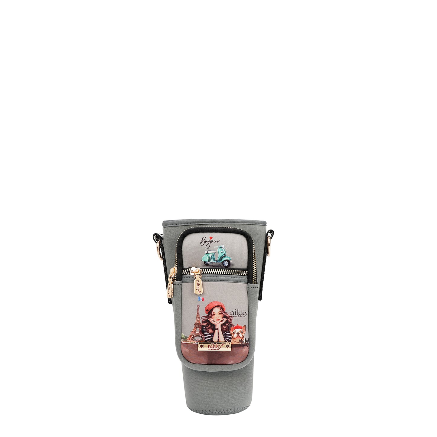 NIKKY CROSSBODY BOTTLE BAG - NK25001 ESSENCE OF YOU / EIFFEL DREAMS / MEANT TO LOVE YOU /  NOSTALGIA /  FAIRY TALE