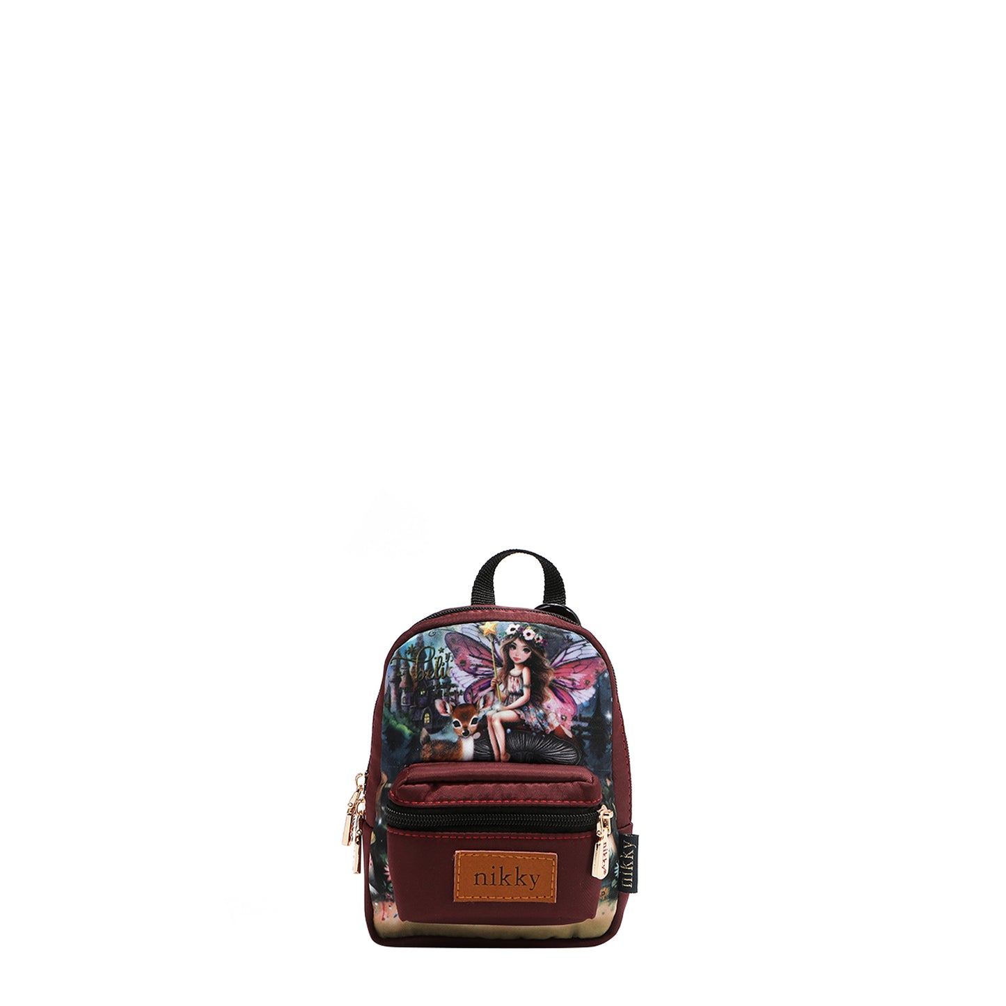 MINI BACKPACK COIN POUCH -  NK25005 CHERRY LIPS BLACK / SWEET GIRL / ESSENCE OFYOU / EIFFEL DREAMS / MEANT TO LOVE YOU / FAIRY TALE