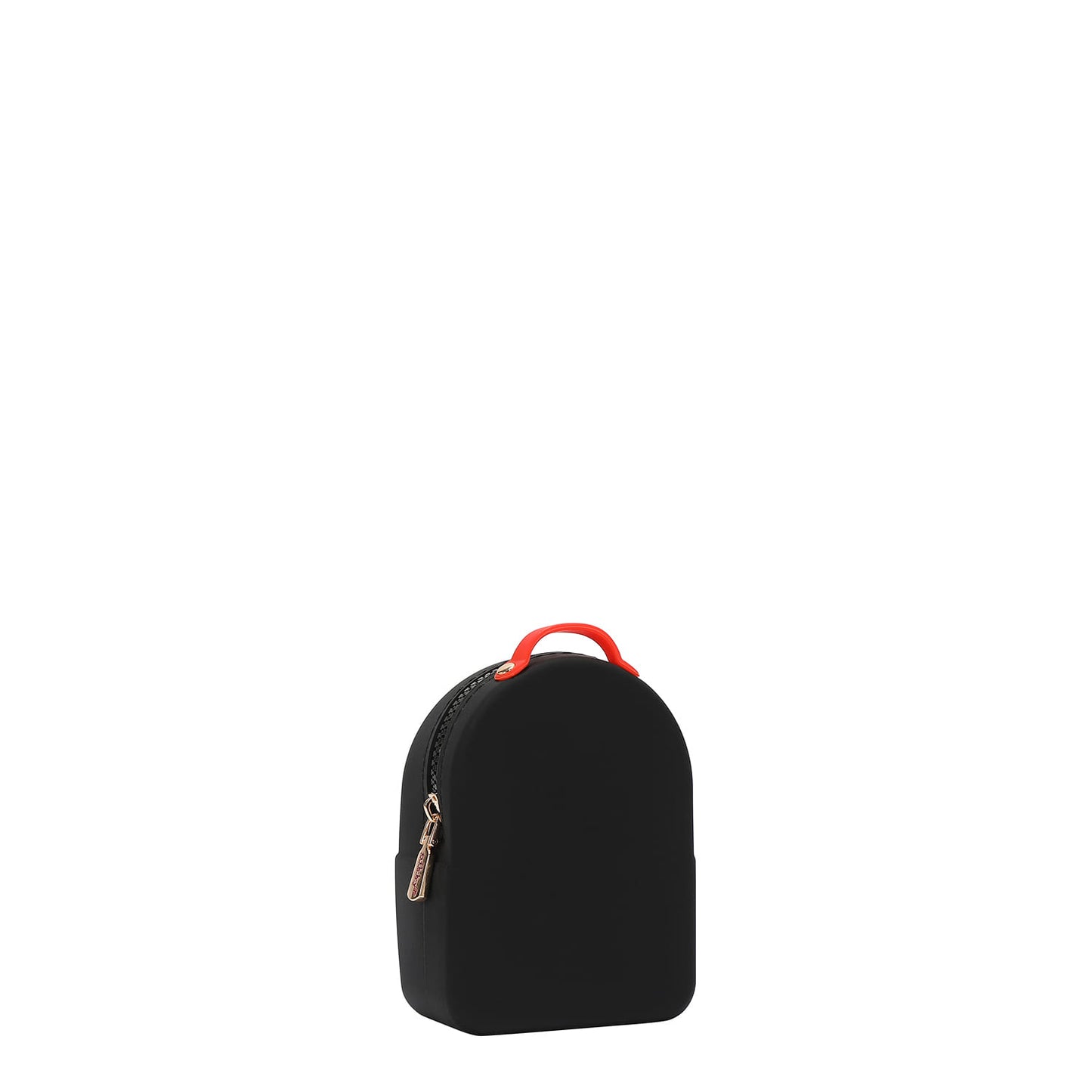 MINI SILICONE BACKPACK - NK25037 CHERRY LIPS BLACK