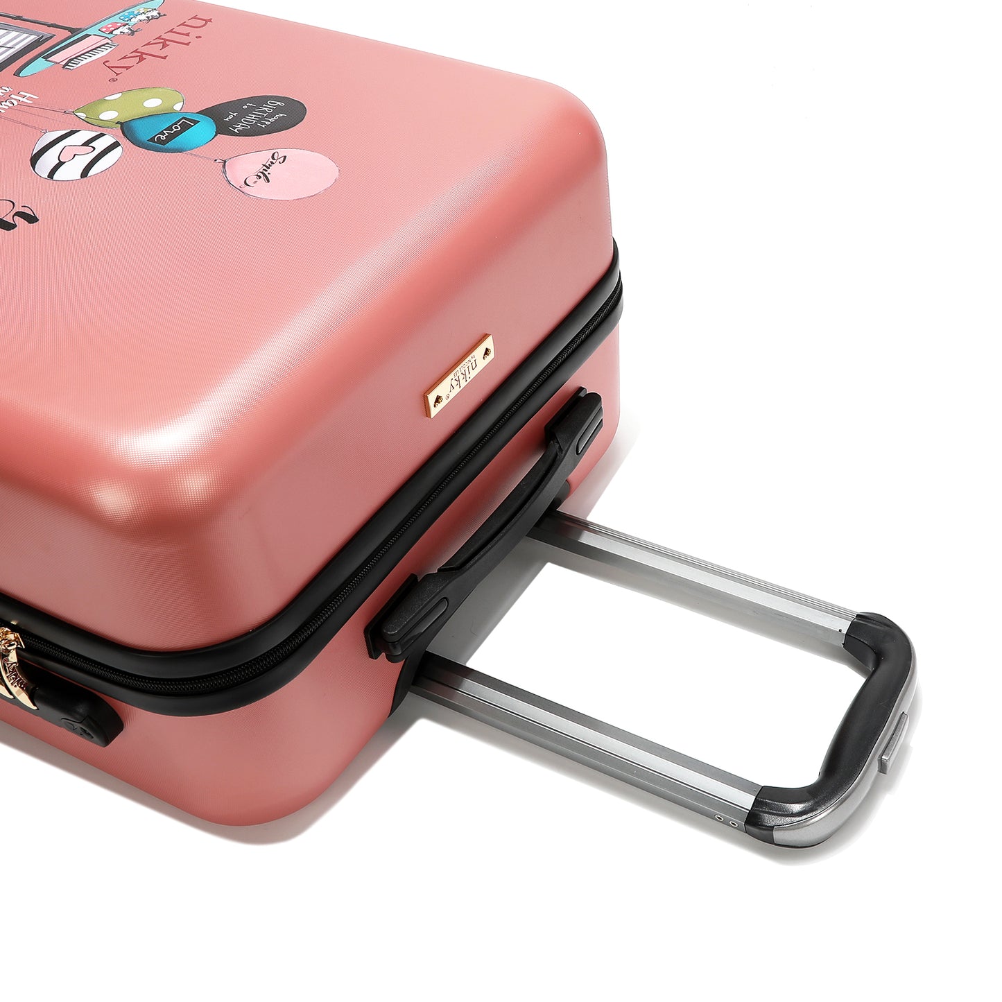 NIKKY HARDCASE 21" LUGGAGE - NKLG1520  NIKKYY WORLD /DREAMER /  STEP BY STEP /ONE HAPPY FAMILY / NIKKY GOES SHOPPING /CIEGA POR TI / NIKKY MAKES FRIENDS / EMILY GOES PARIS / PARTY KING /