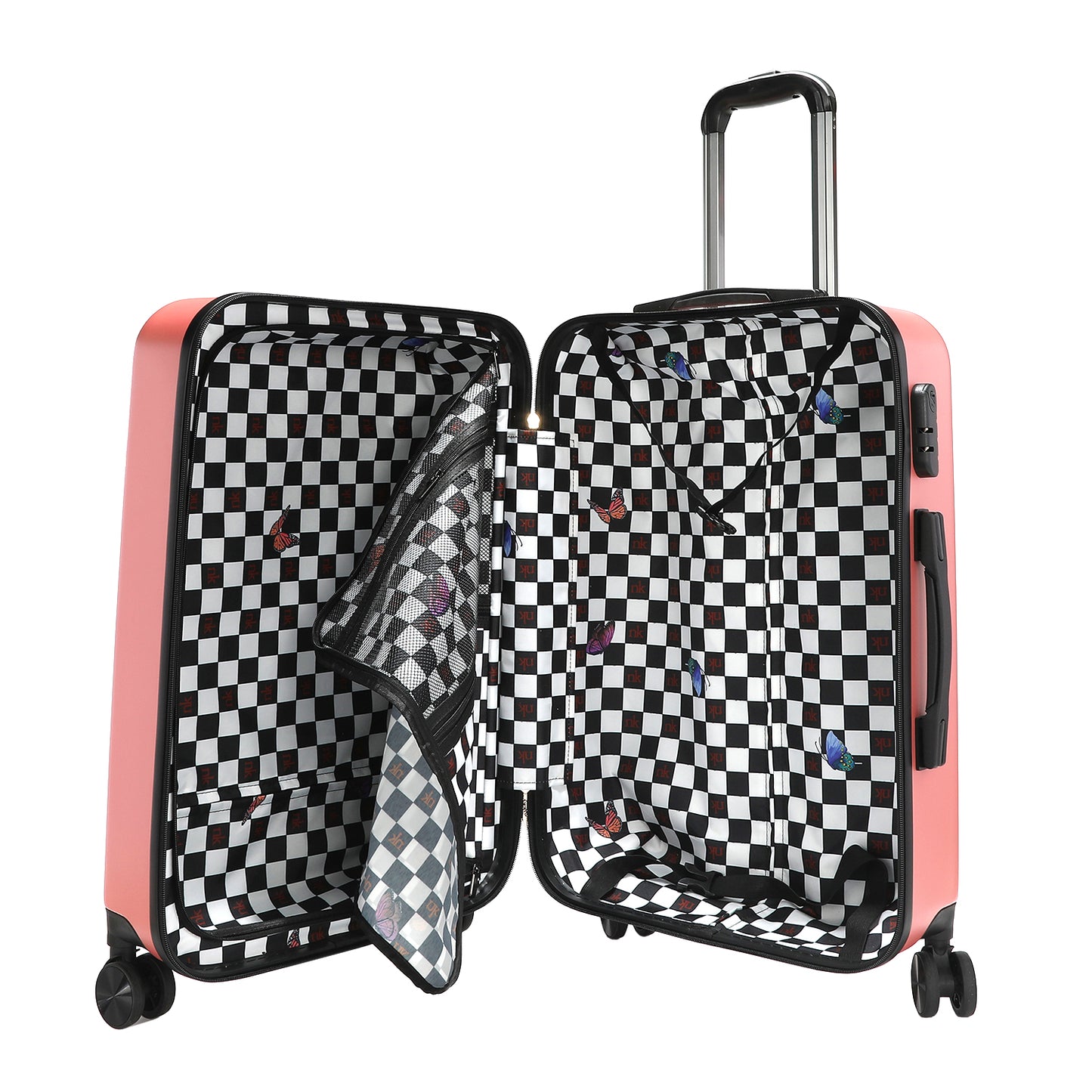 NIKKY HARDCASE 21" LUGGAGE - NKLG1520  NIKKYY WORLD /DREAMER /  STEP BY STEP /ONE HAPPY FAMILY / NIKKY GOES SHOPPING /CIEGA POR TI / NIKKY MAKES FRIENDS / EMILY GOES PARIS / PARTY KING /
