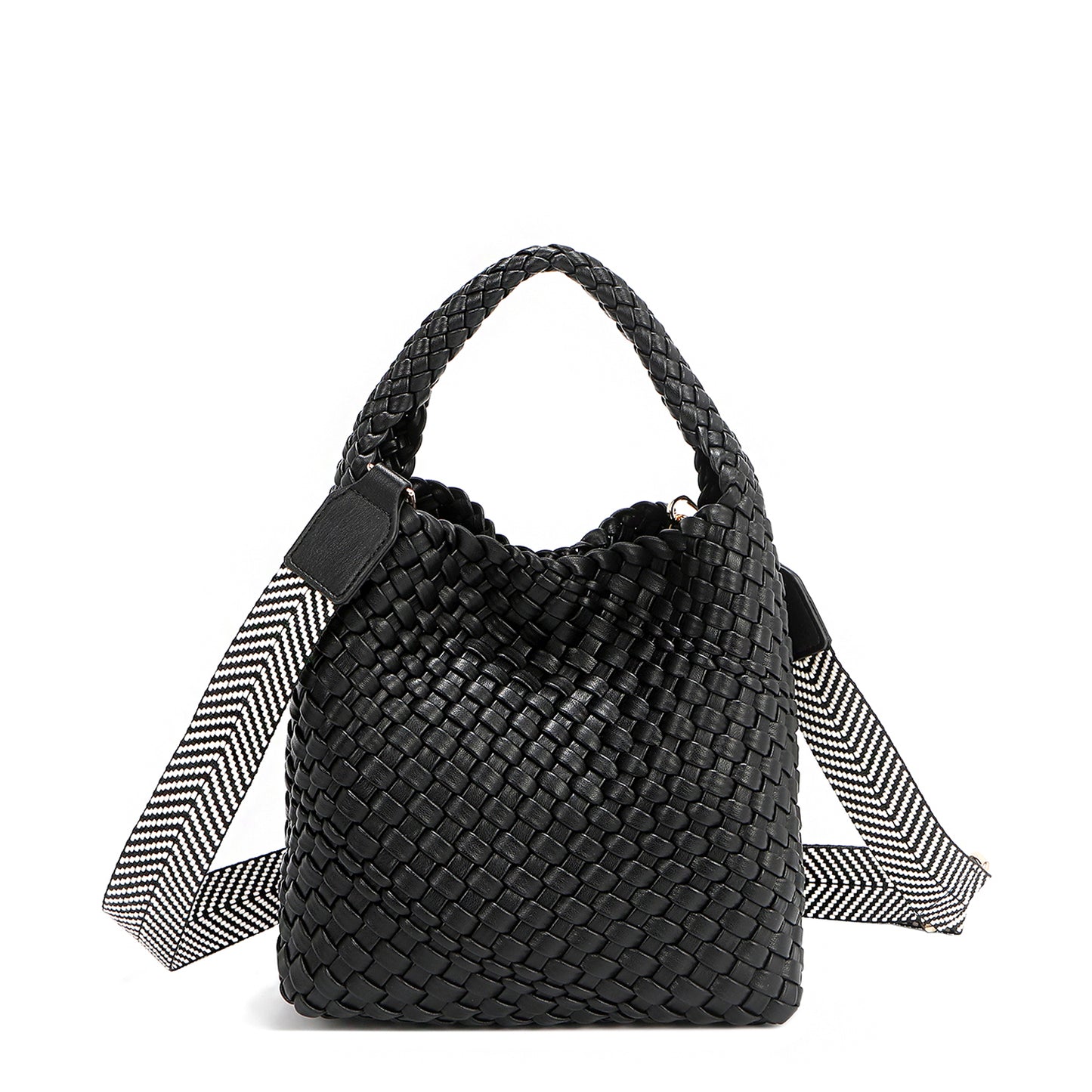 JUNI BAG WITH POUCH -NN1000 DUSTY PINK / SILVER / DUSTY BLUE / BLACK / WHITE