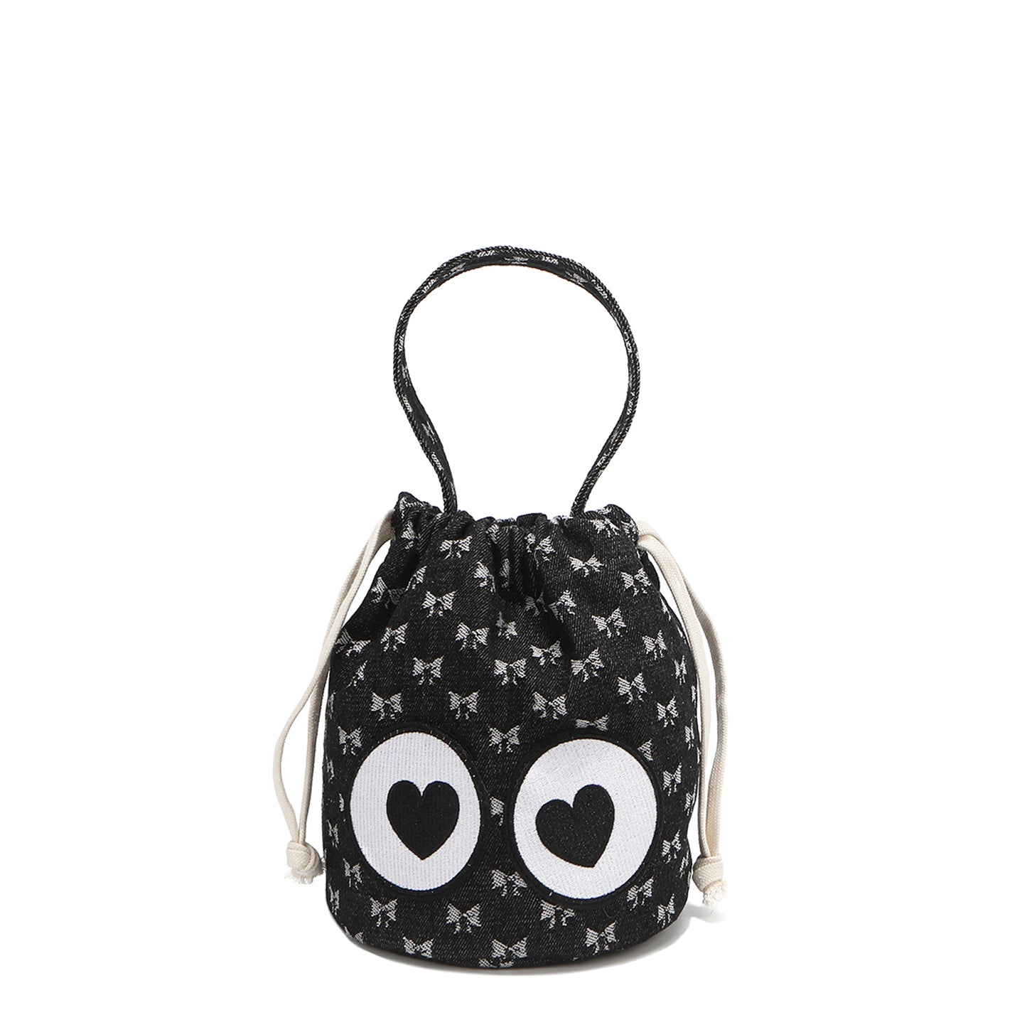 EYE LOVE YOU BAG -  NN1009 BLUE / BLACK