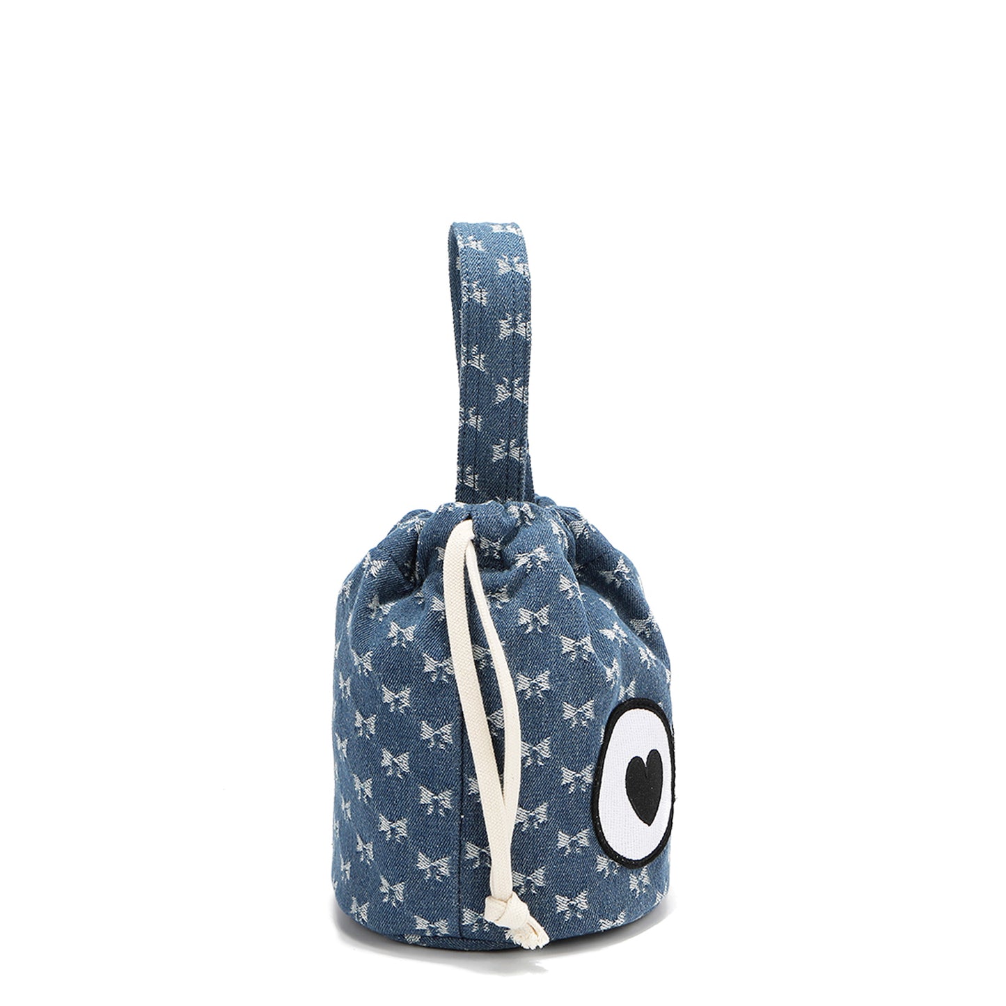 EYE LOVE YOU BAG -  NN1009 BLUE / BLACK