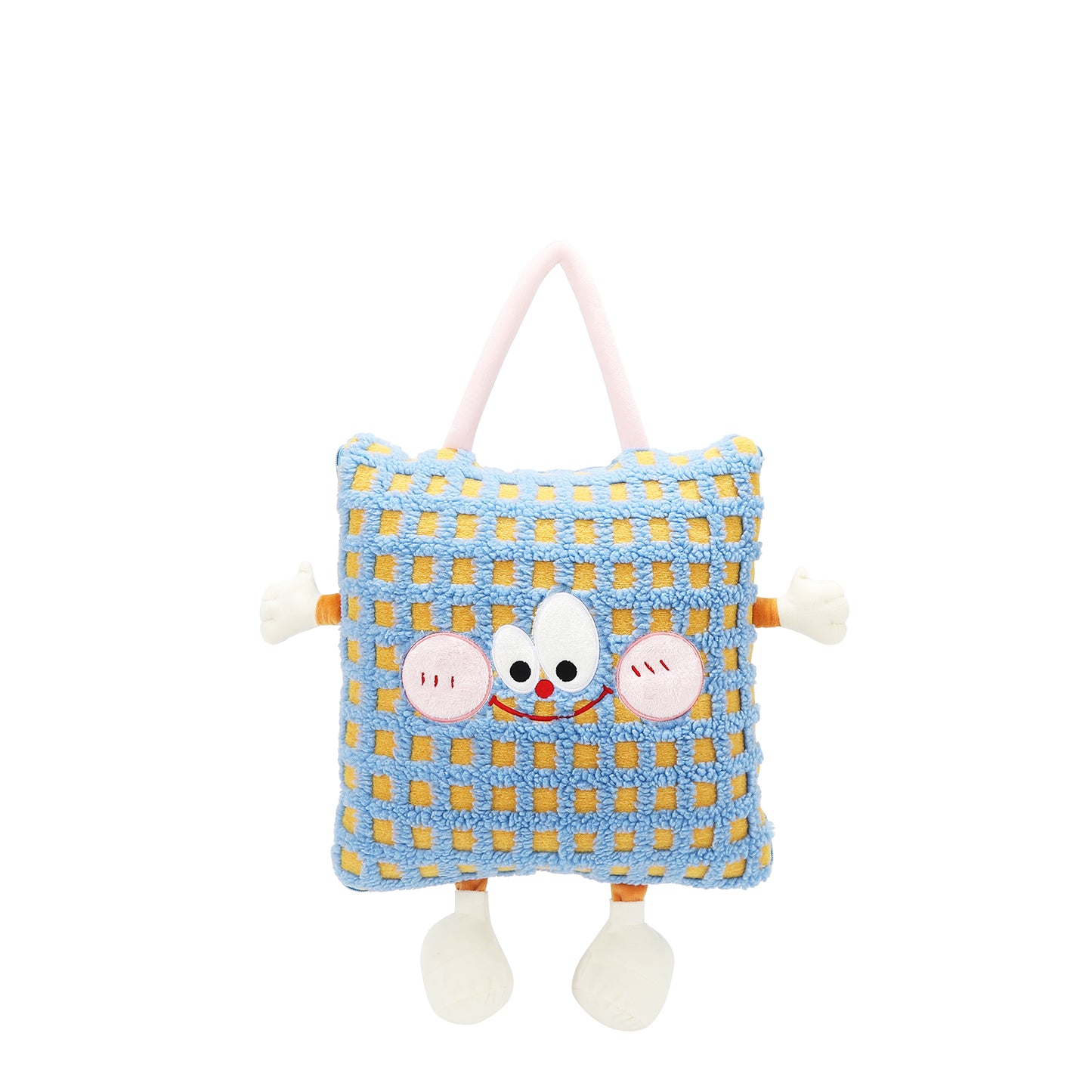 PALSY PILLOW BLANKET - NN2513 PURPLE / PIK / BLUE / YELLOW