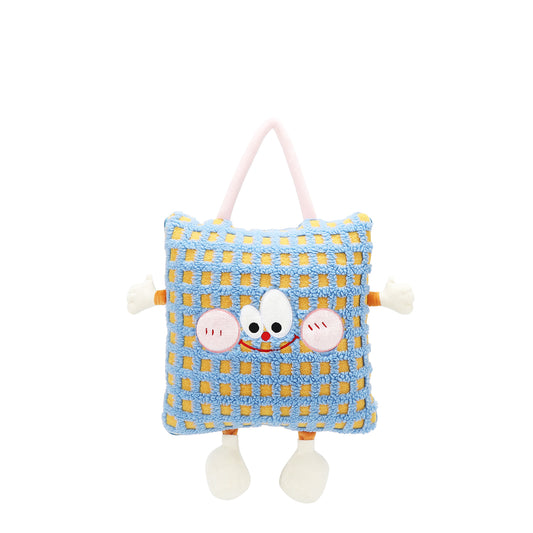 PALSY PILLOW BLANKET - NN2513 PURPLE / PIK / BLUE / YELLOW