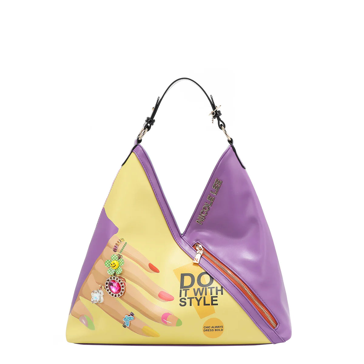 NAIL POLISH HOBO BAG - NP17243 NAIL POLISH