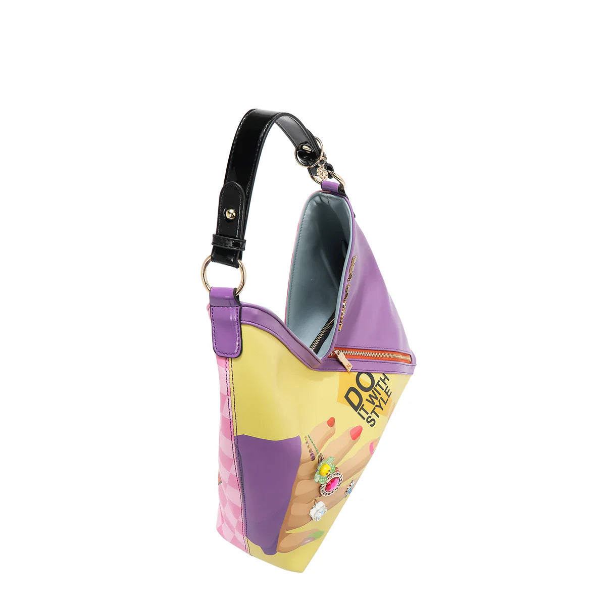 NAIL POLISH HOBO BAG - NP17243 NAIL POLISH