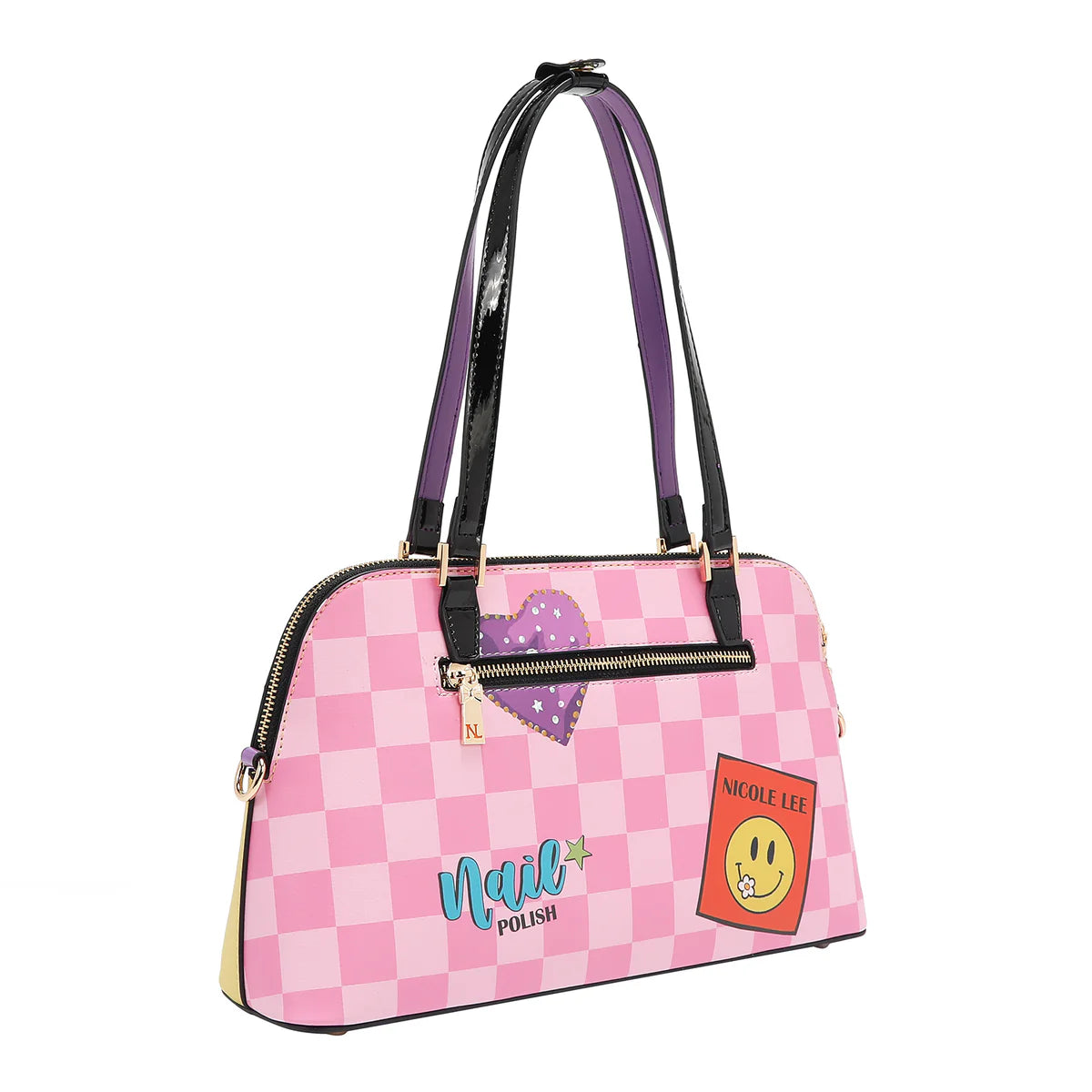 NAIL POLISH DOME SHOULDER BAG - NP17248 NAIL POLISH