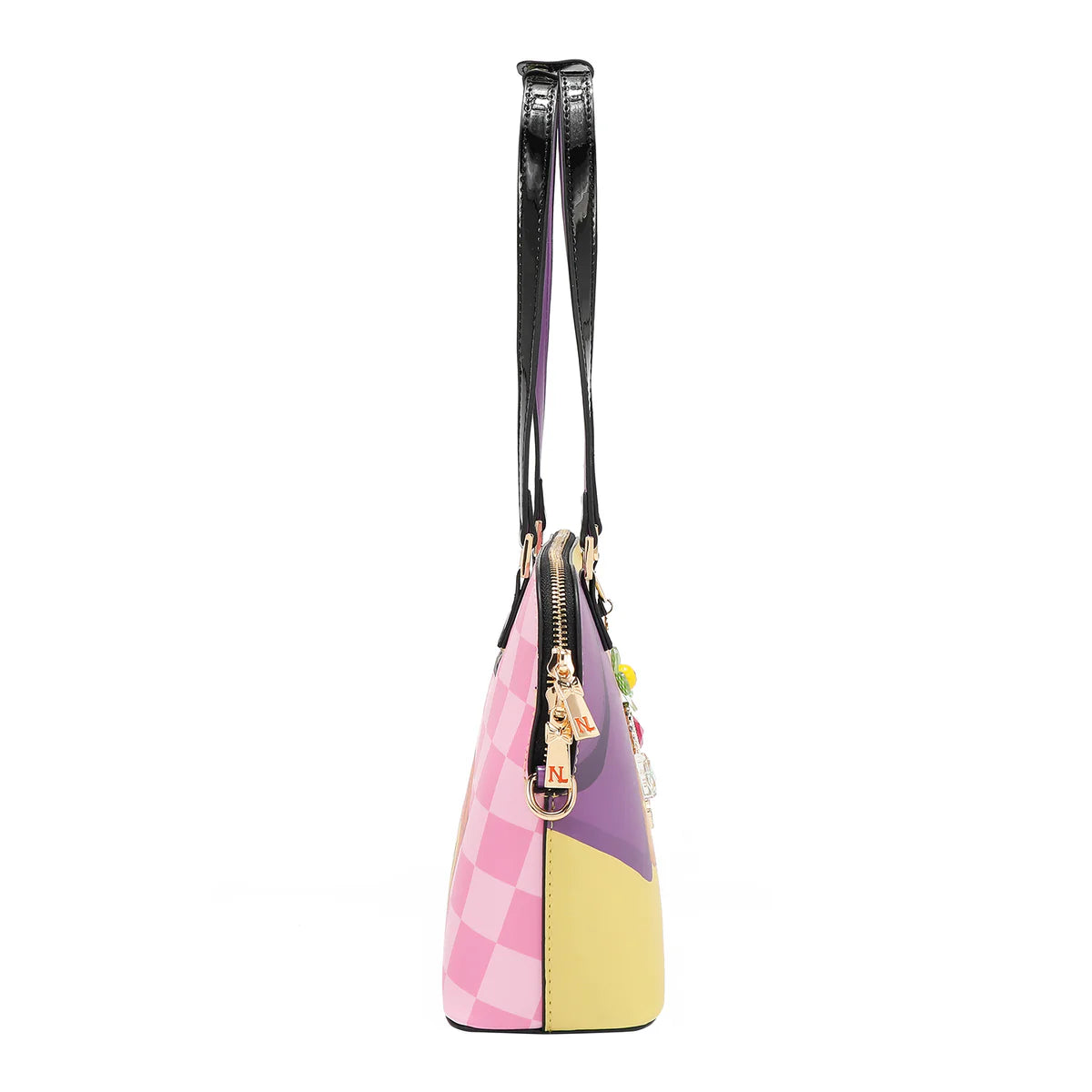 NAIL POLISH DOME SHOULDER BAG - NP17248 NAIL POLISH
