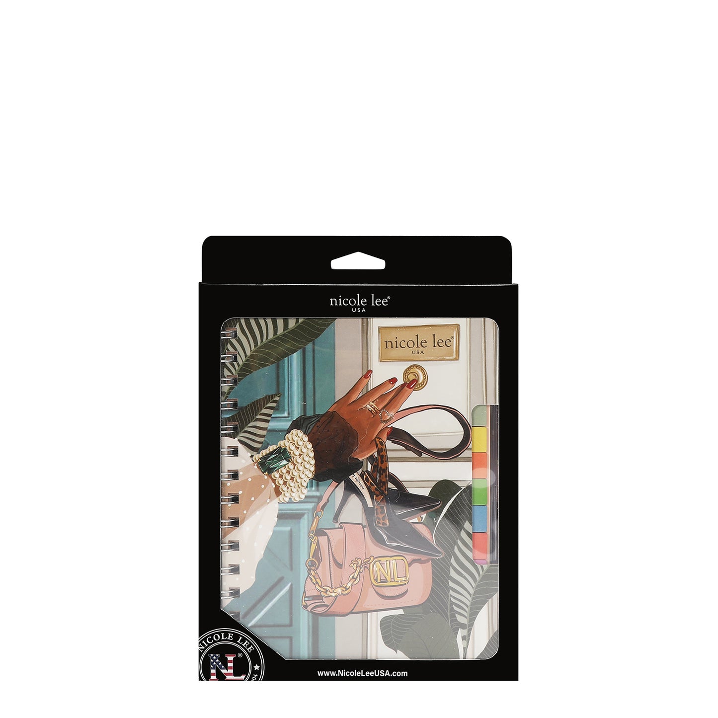 SPIRAL PLANNER WITH ZIP POCKET & STICKY NOTES -  NT8001 EMOTION / VIRTUAL FRIEND