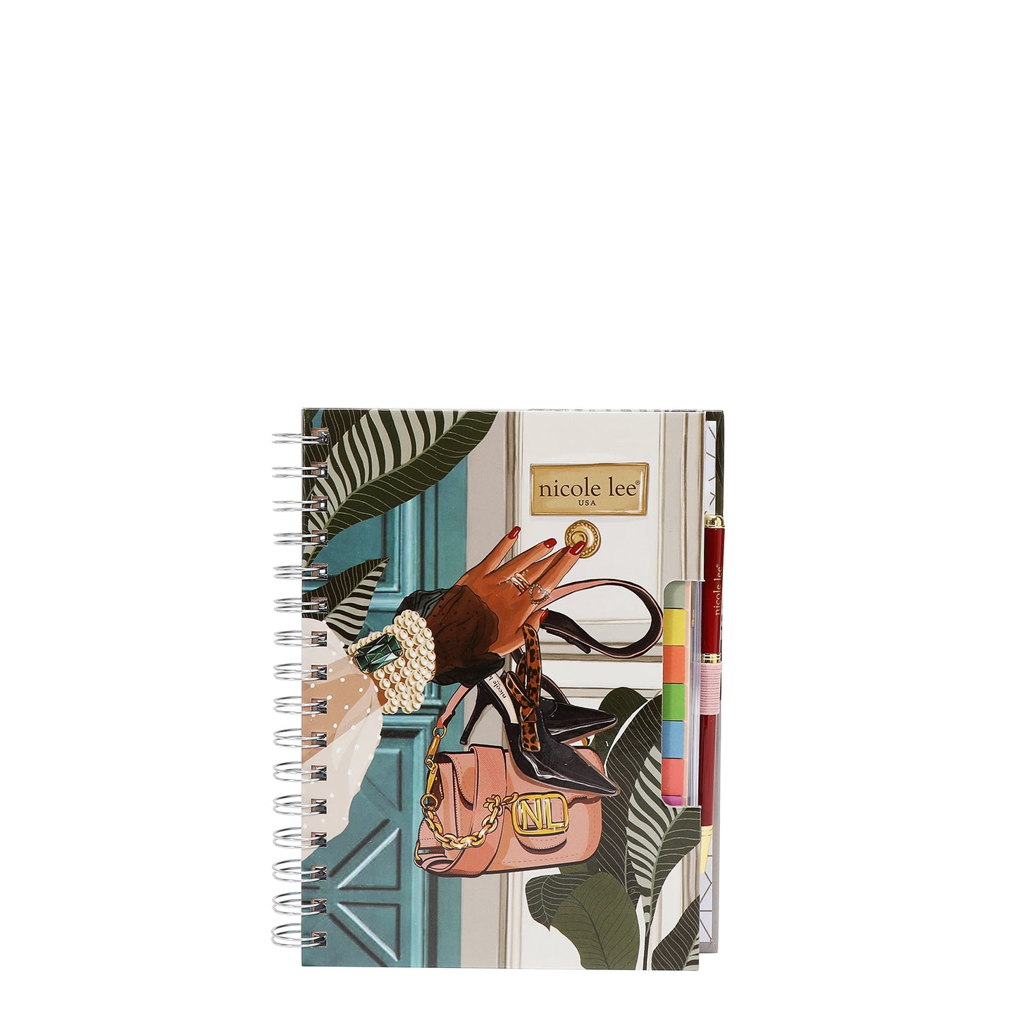 SPIRAL PLANNER WITH ZIP POCKET & STICKY NOTES -  NT8001 EMOTION / VIRTUAL FRIEND