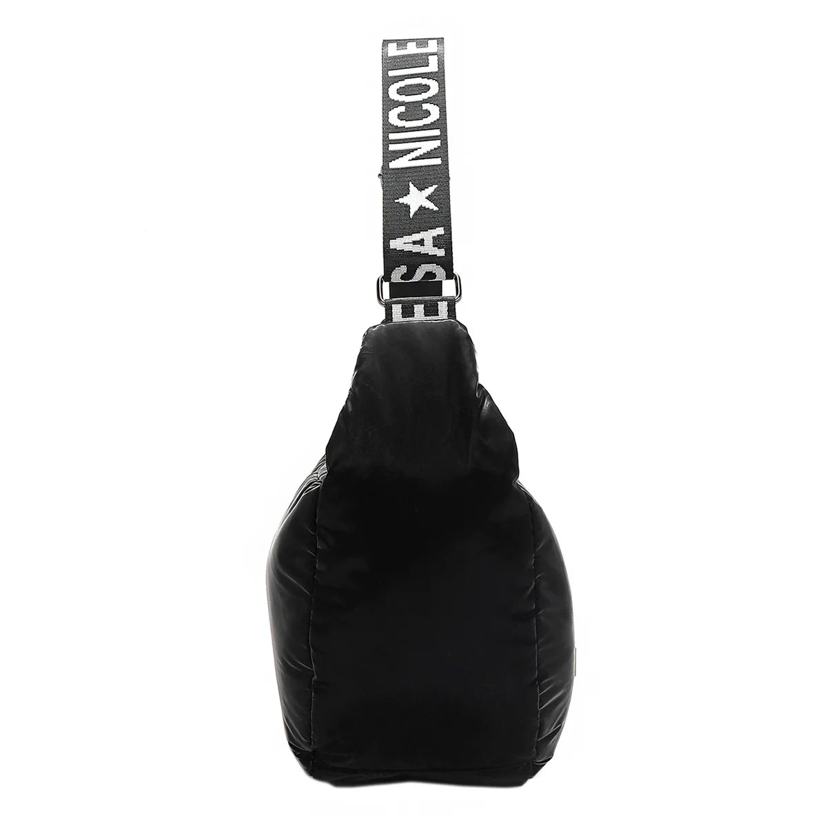 PUFFY LARGE SHOULDER BAG - P17012 BLACK