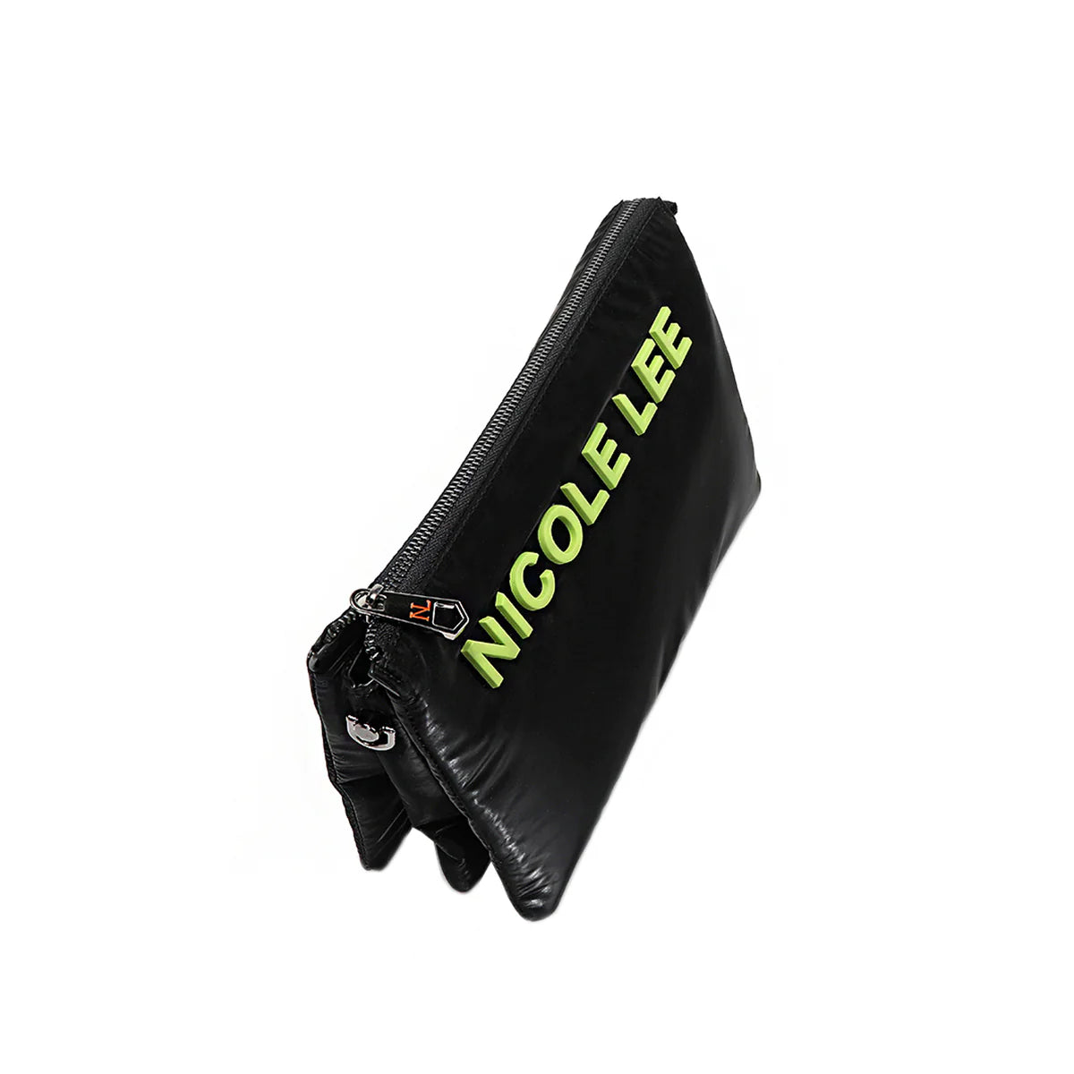 PUFFY ZIP CROSSBODY - P17013 BLACK