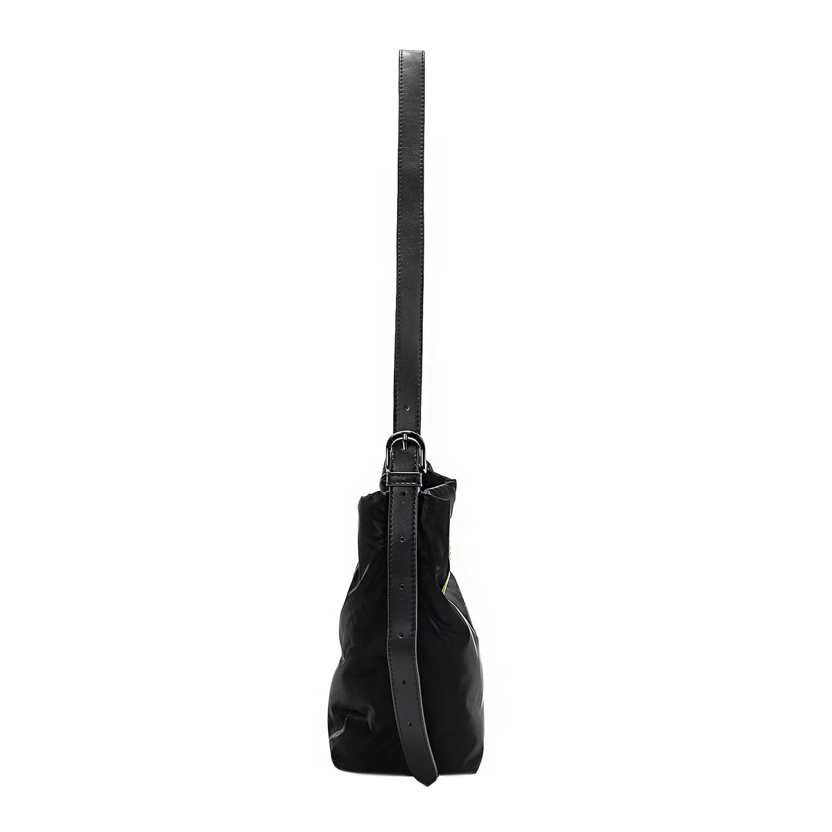 PUFFY BUCKET CROSSBODY - P17014 BLACK