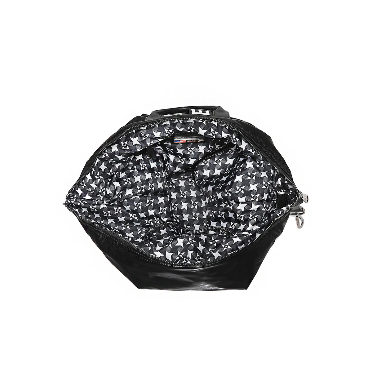 PUFFY LARGE BACKPACK -  P17015 BLACK