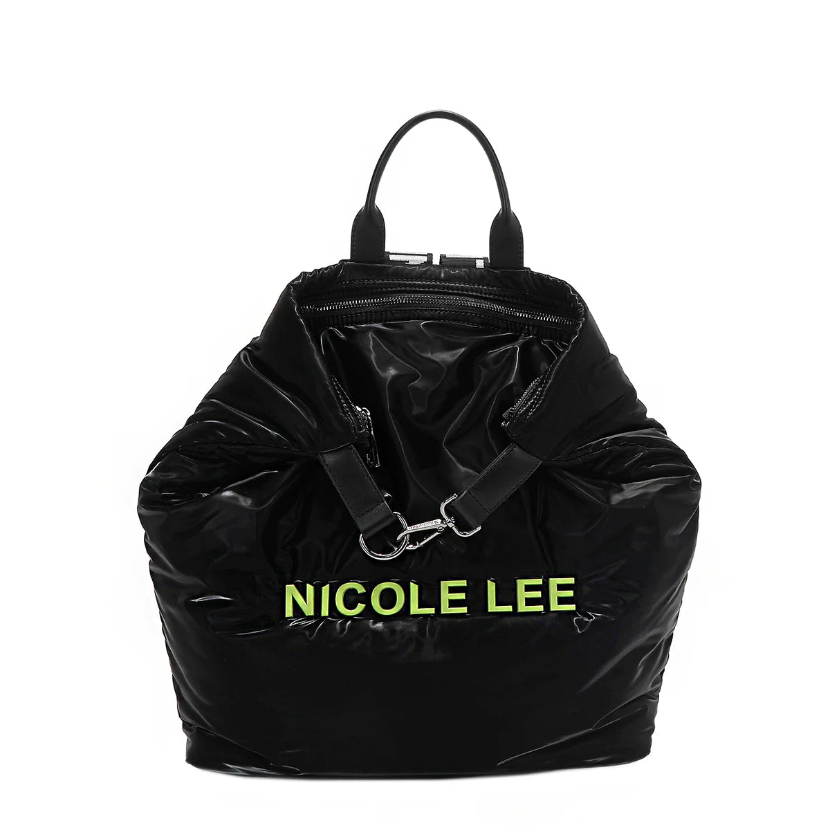 PUFFY LARGE BACKPACK -  P17015 BLACK
