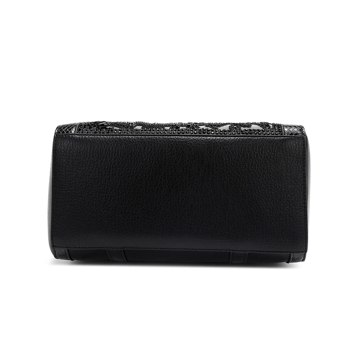 LACE BOSTON BAG -  P17094 BLACK