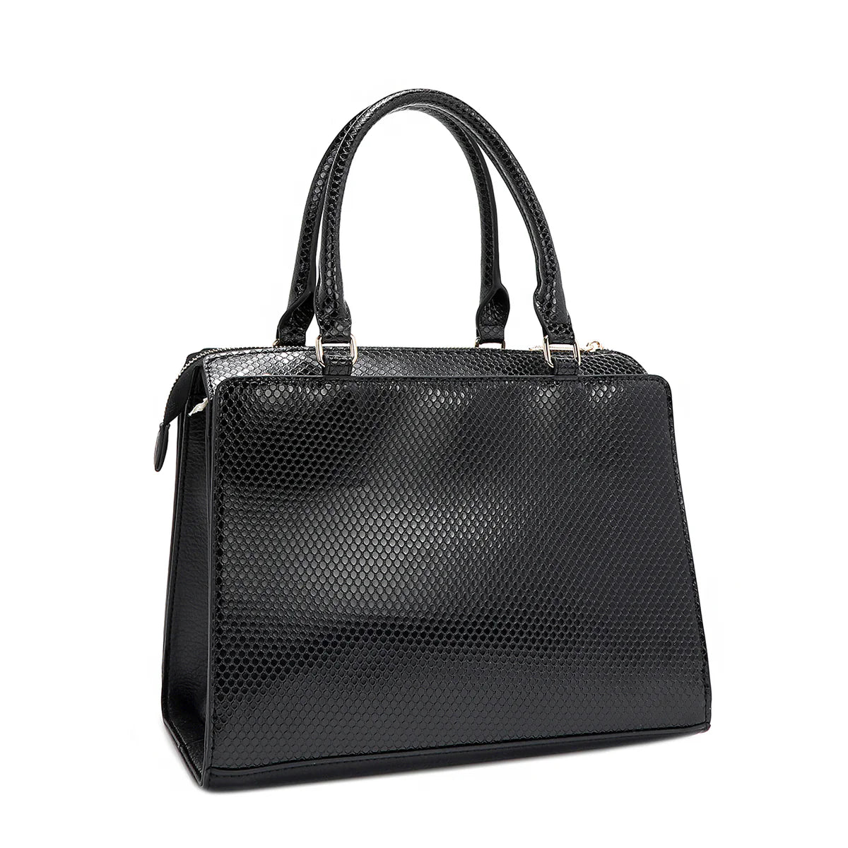LACE SATCHEL - P17097 BLACK