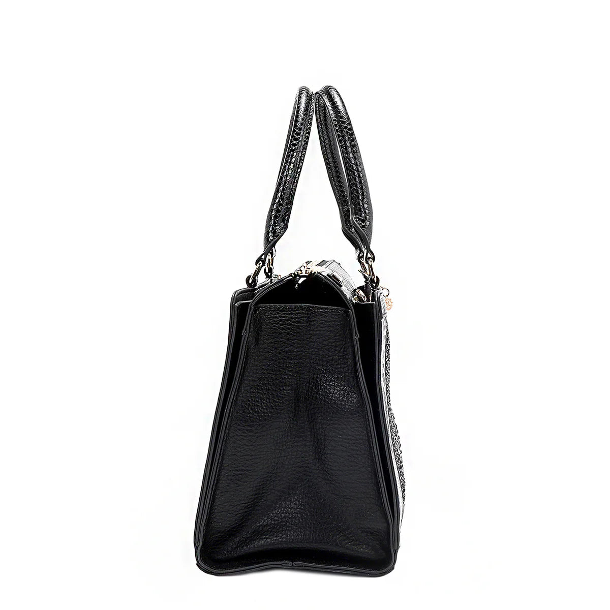 LACE SATCHEL - P17097 BLACK