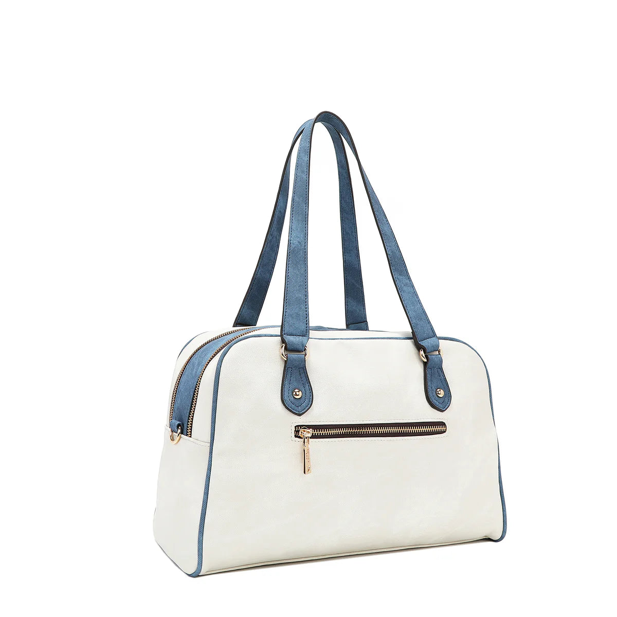 COLORBLOCK BOSTON BAG - P17105 MULTI