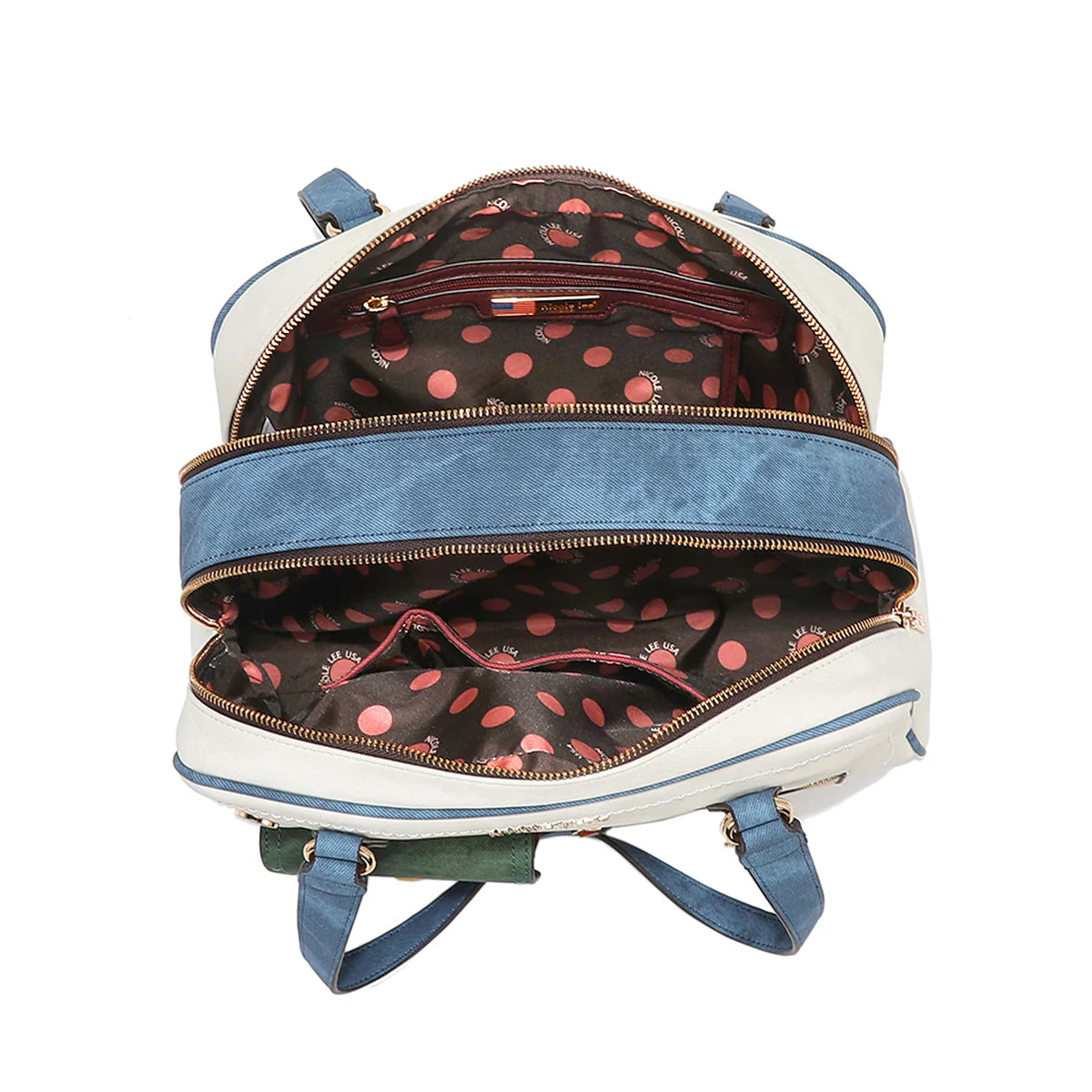 COLORBLOCK BOSTON BAG - P17105 MULTI