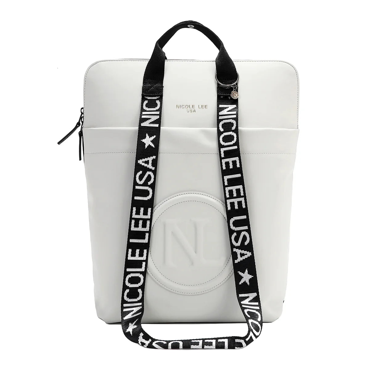 LARGE SLIM LAPTOP BAG -  P17147 BLACK / CHAMPAGNE SILVER / LIGHT GRAY / NUDE / MATALLIC GRAY