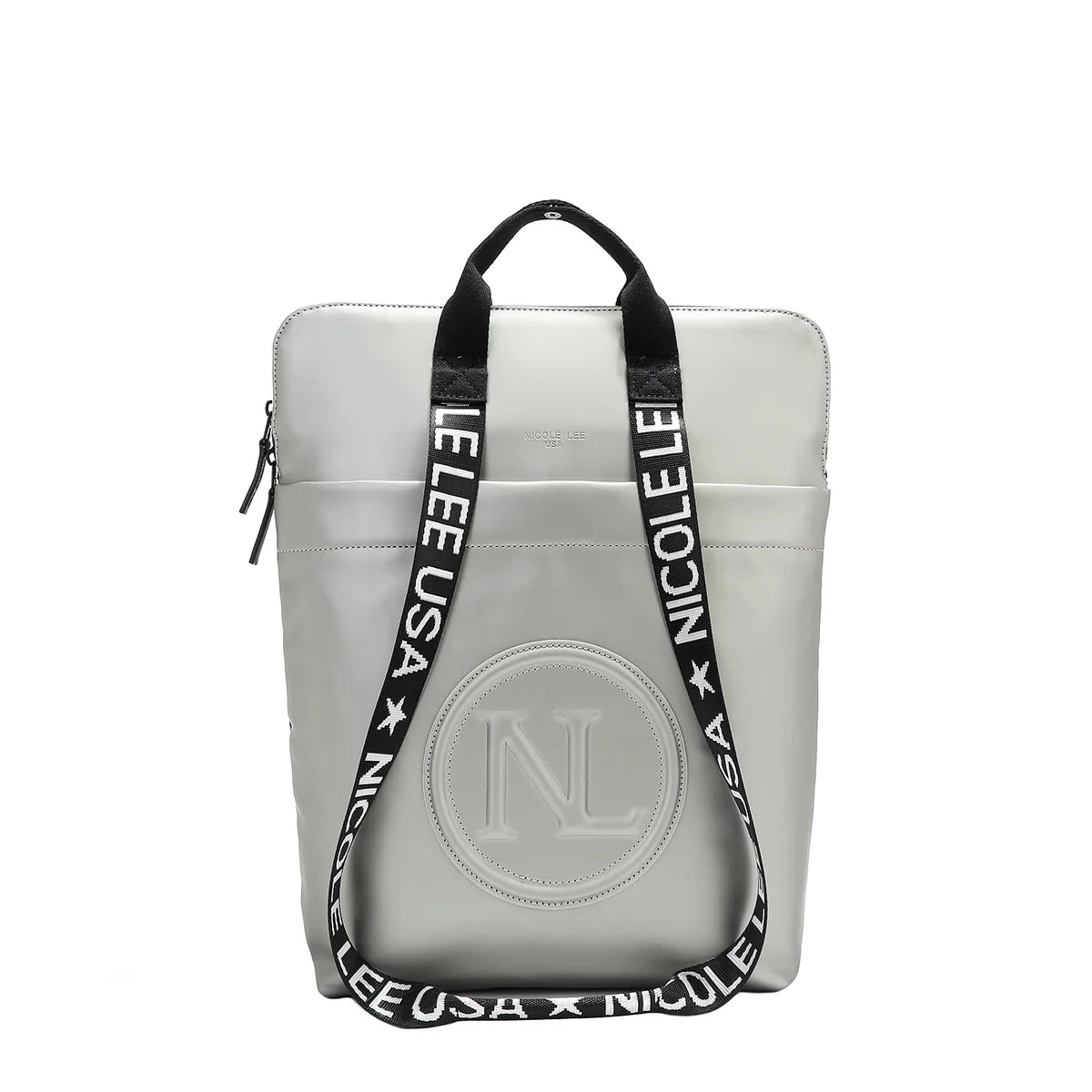 SLIM LAPTOP BAG - P17148 BLACK / METALLIC GRAY / CHAMPAGN SILVER / LIGHT GRAY / NUDE