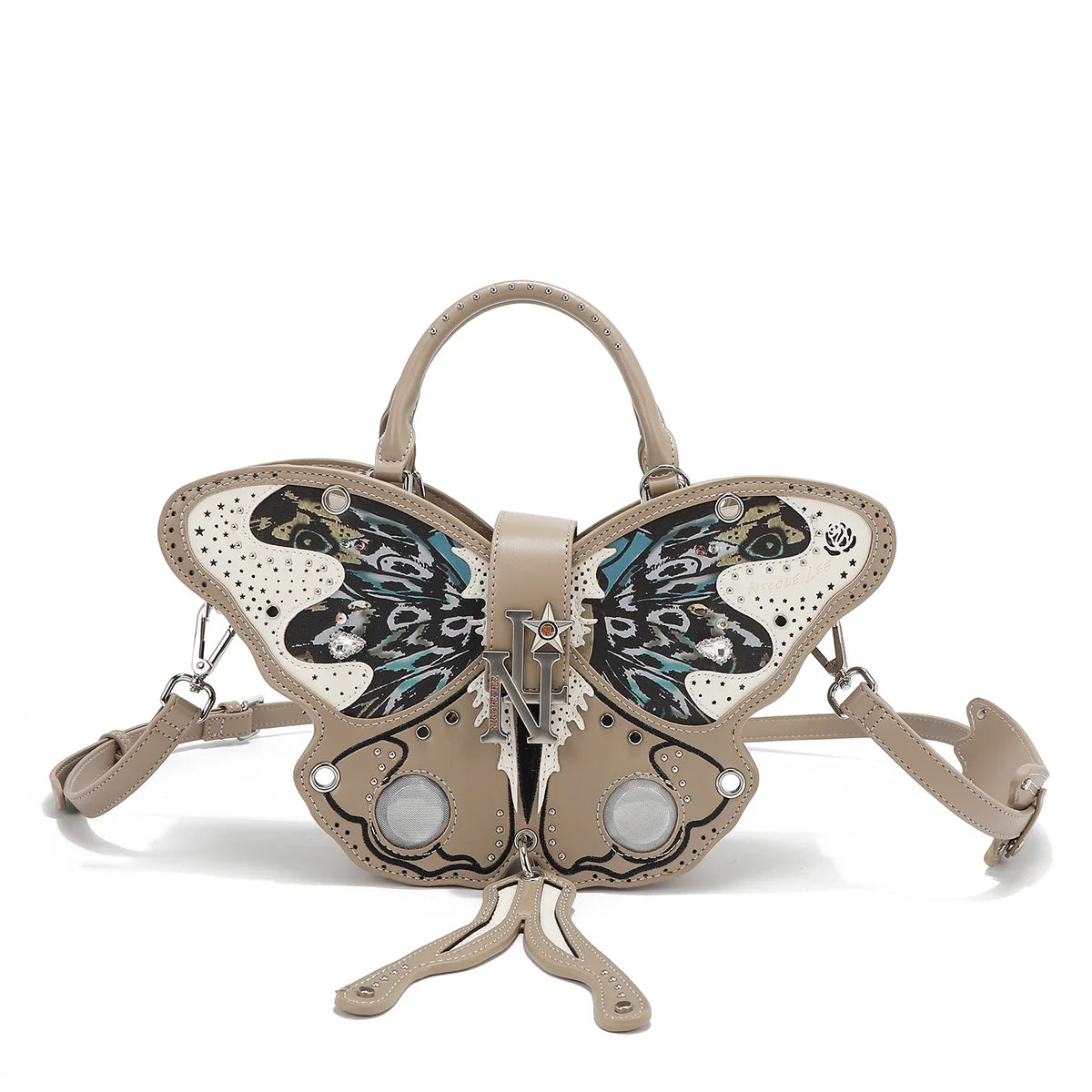 BUTTERFLY BAG -  P17200 YELLOW / GRAY