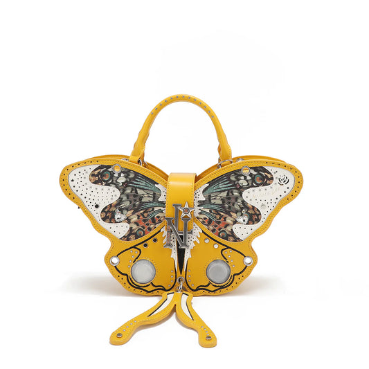 BUTTERFLY BAG -  P17200 YELLOW / GRAY