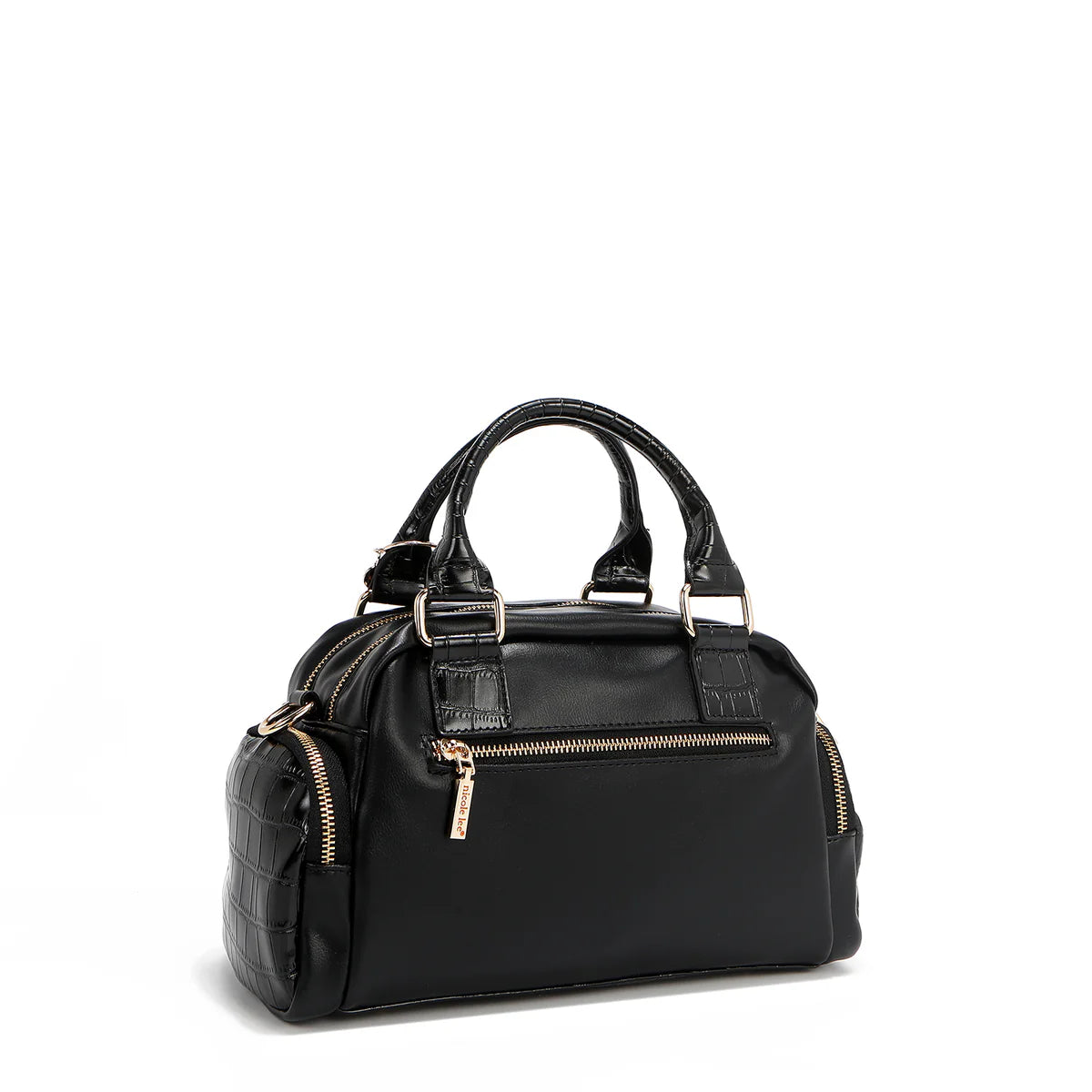 CALISTA MULTI POCKET HANDBAG - P17201 GOLD / NUDE / SILVER / BLACK