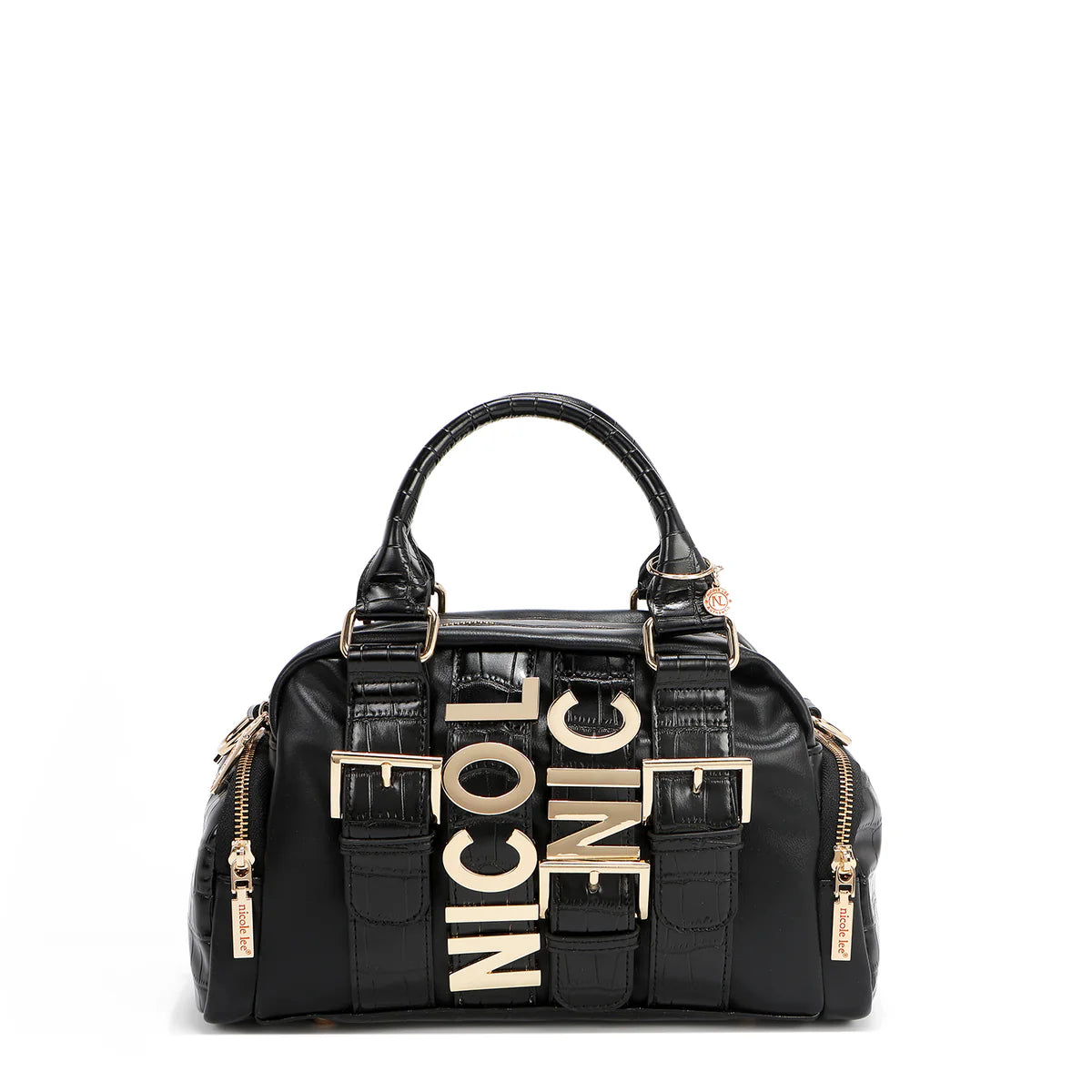 CALISTA MULTI POCKET HANDBAG - P17201 GOLD / NUDE / SILVER / BLACK