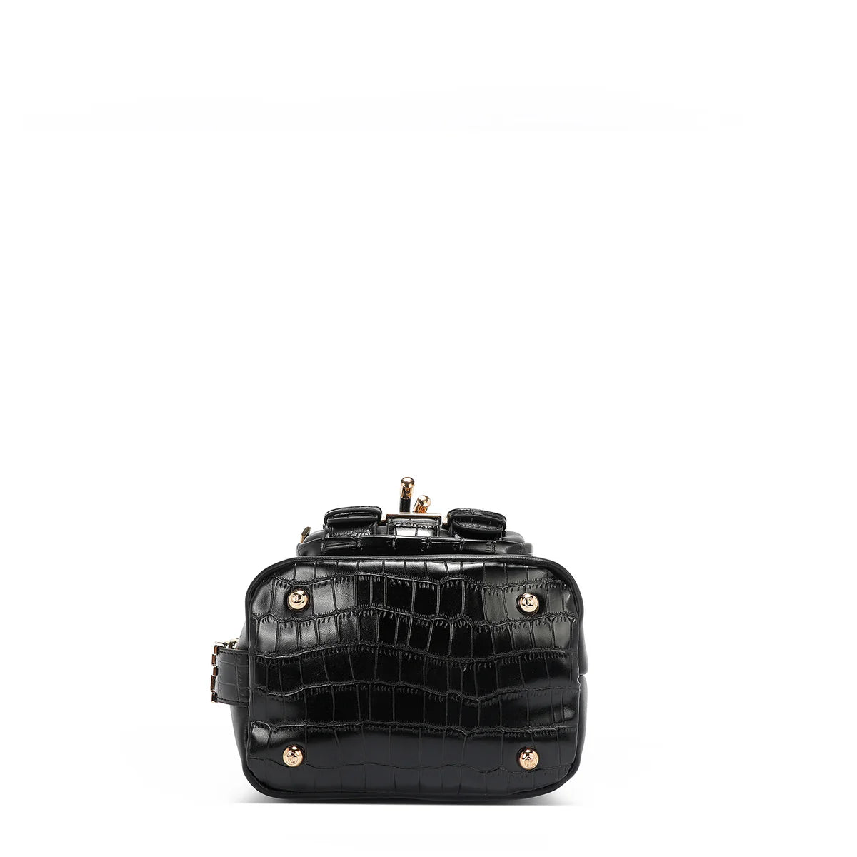 CALISTA BUCKET BAG - P17207 BLACK / GOLD / NUDE / SILVER